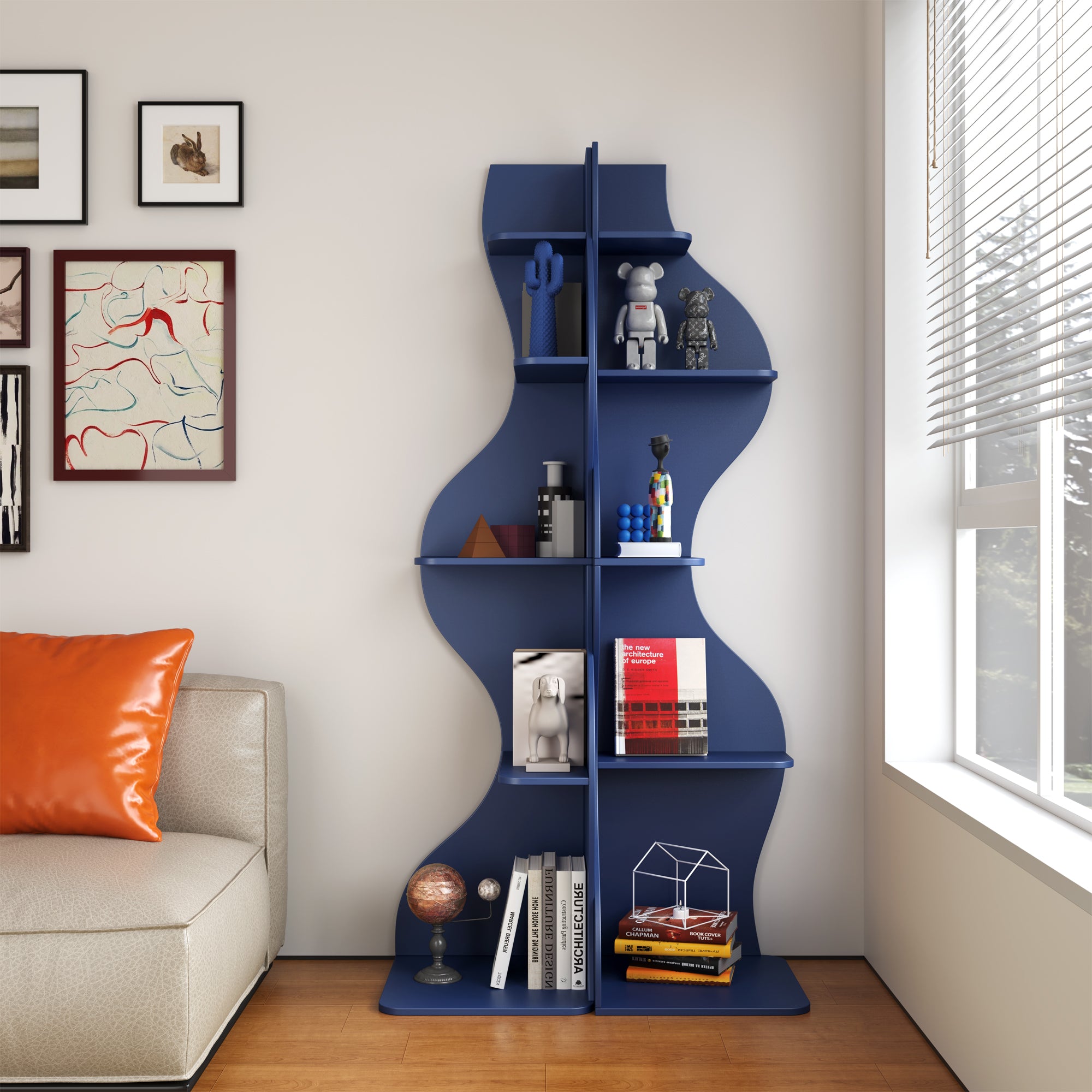 YOWOS Viva La Vida Series Flamenco Wave Display Shelf