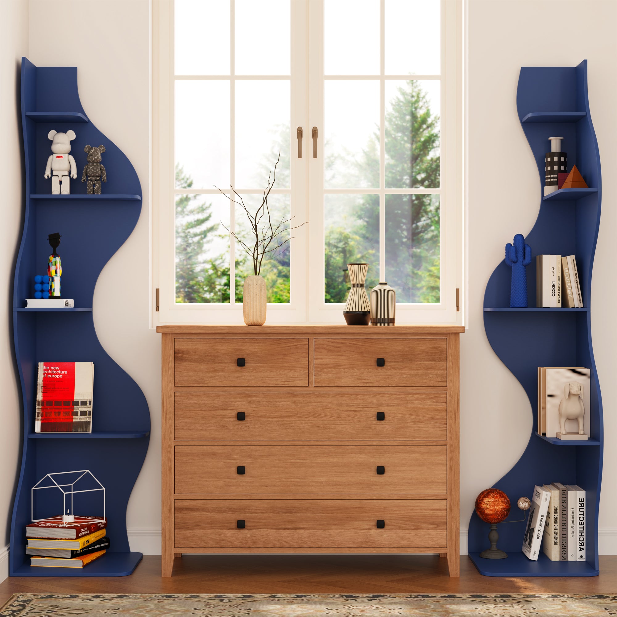 YOWOS Viva La Vida Series Flamenco Wave Display Shelf