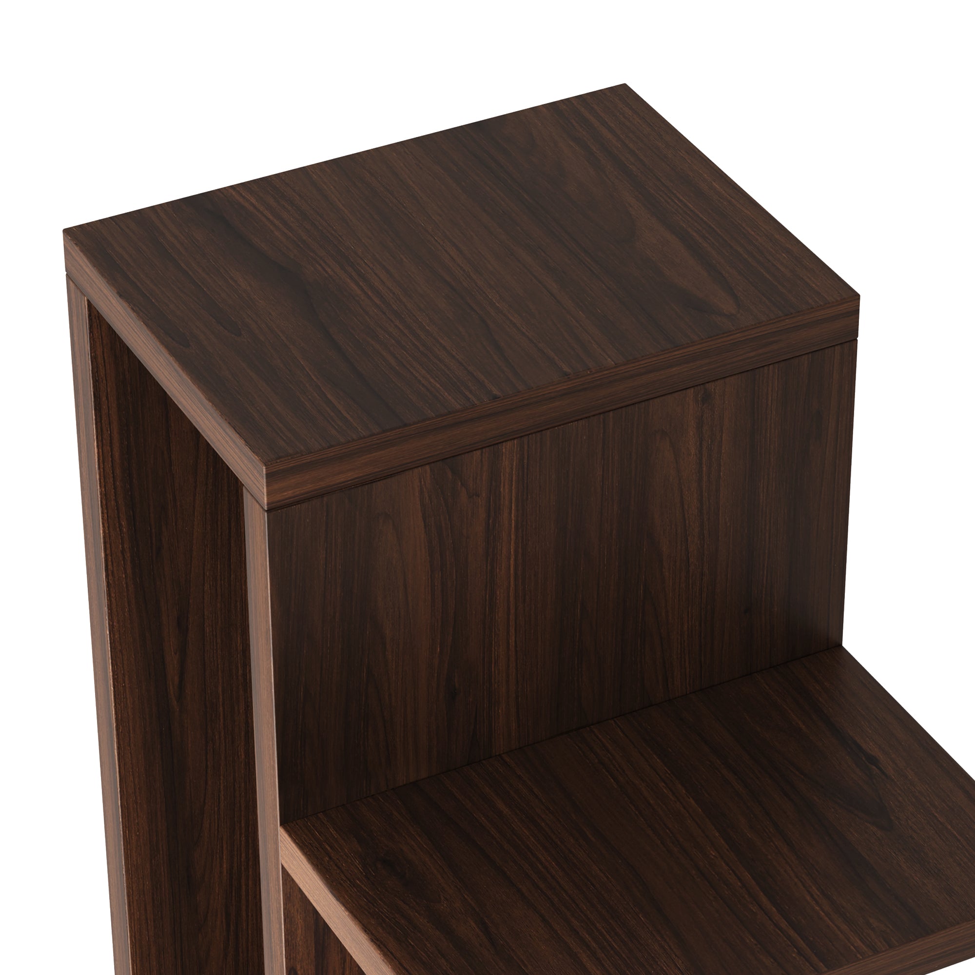 YOWOS Chiaroscuro Series Mirage 9-Tier Vertical Invisible Bookshelf