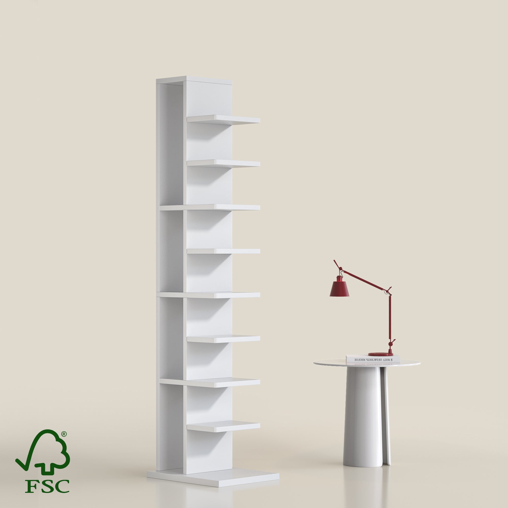 YOWOS Mirage 9-Tier Vertical Invisible Storage Rack