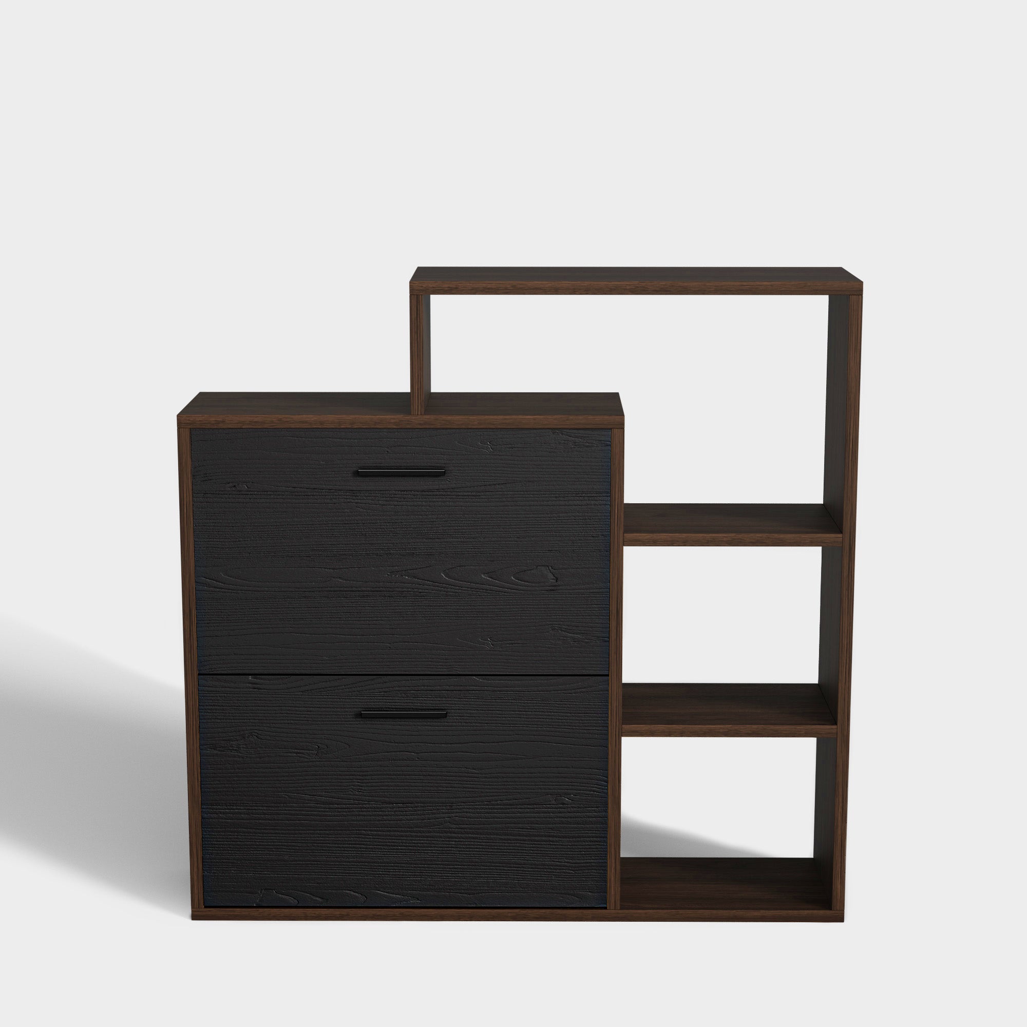 YOWOS Entryway Shoe Rack Shoe Cabinet With Flip-Drawer-Clearance Sale-7 left