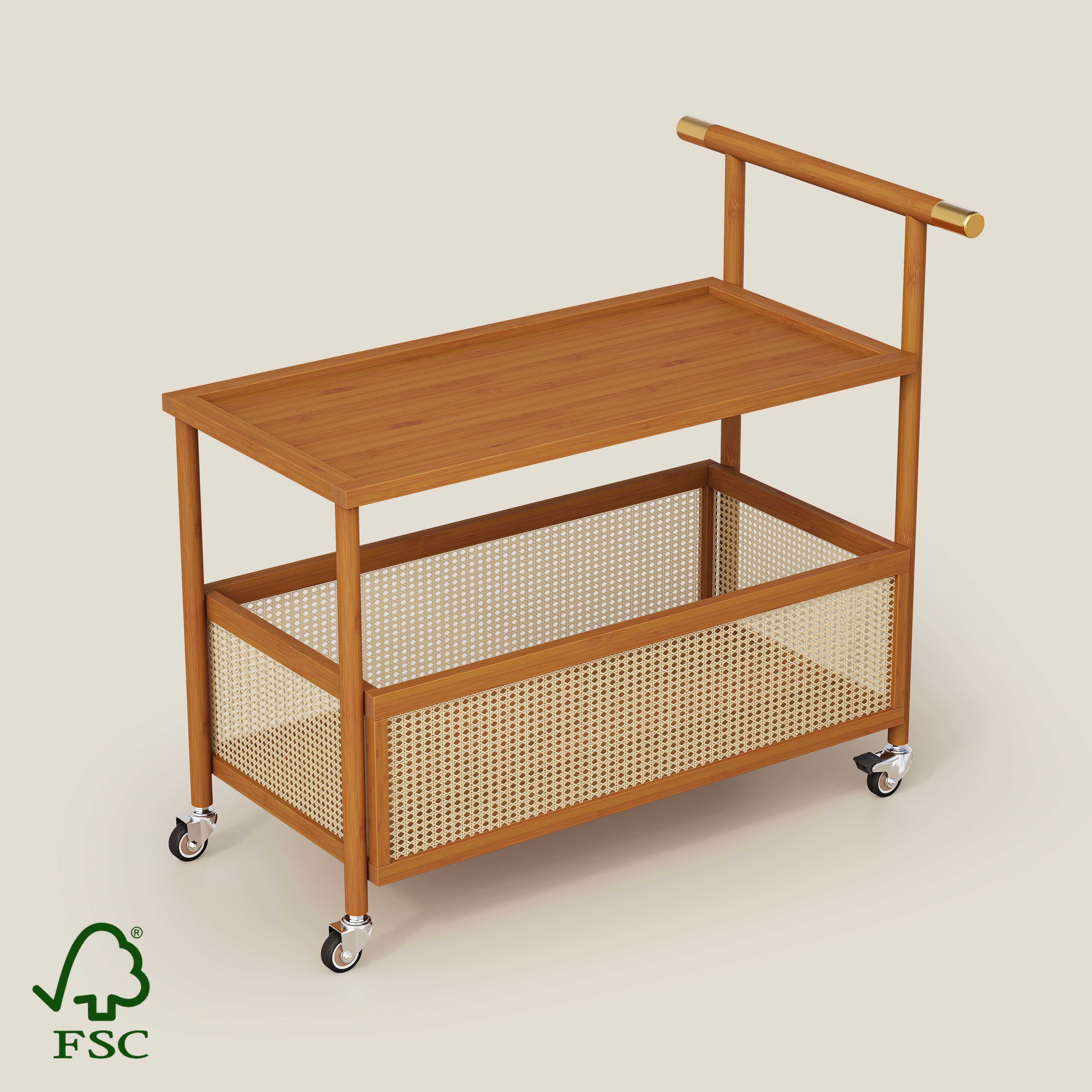 YOWOS Phoebe Mobile Storage Cart
