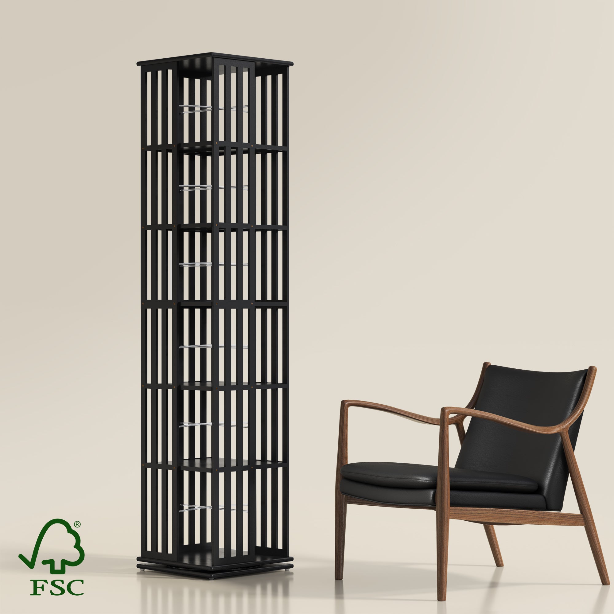 YOWOS Meridian 360° Rotating Storage Rack