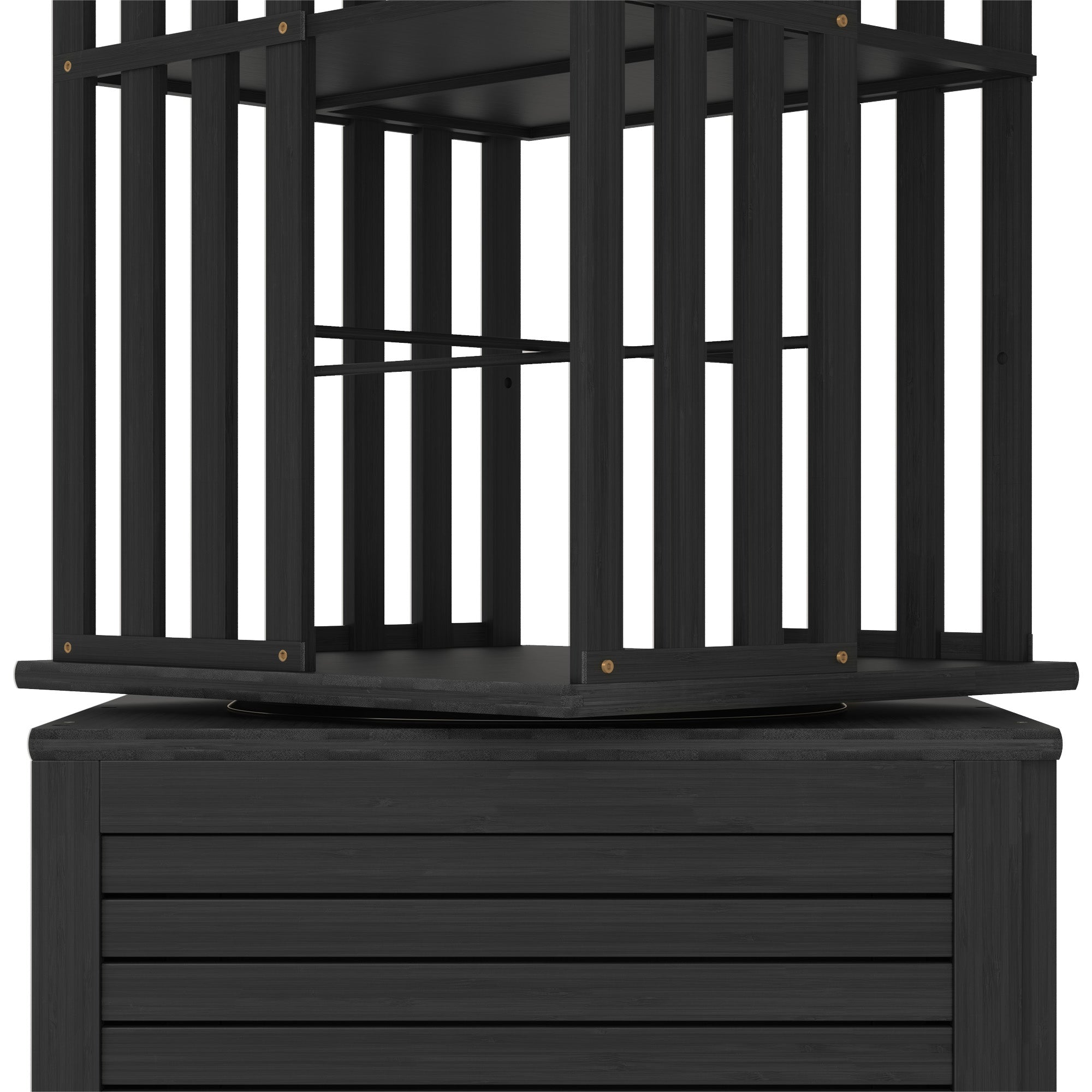 YOWOS Vortex Series Meridian 360° Rotating Bookshelf /CD Organizer