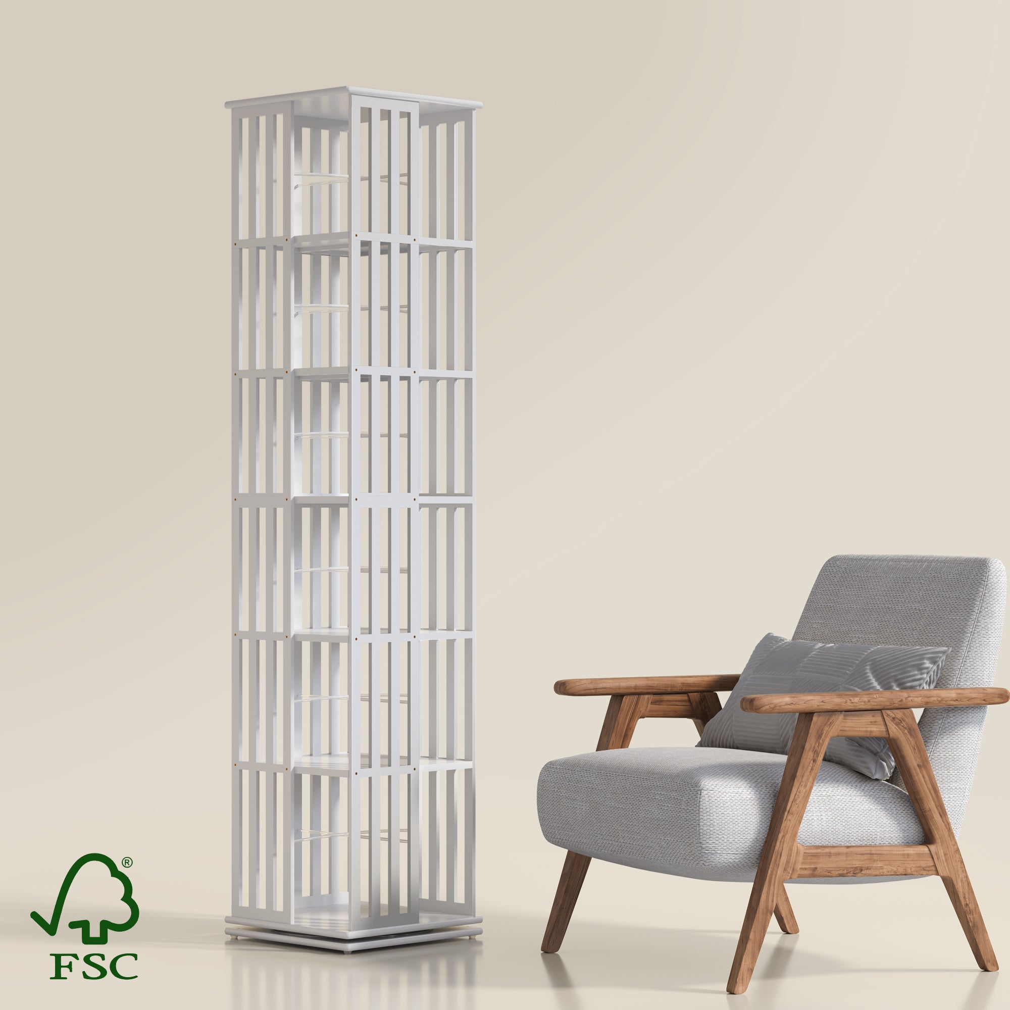 YOWOS Meridian 360° Rotating Storage Rack