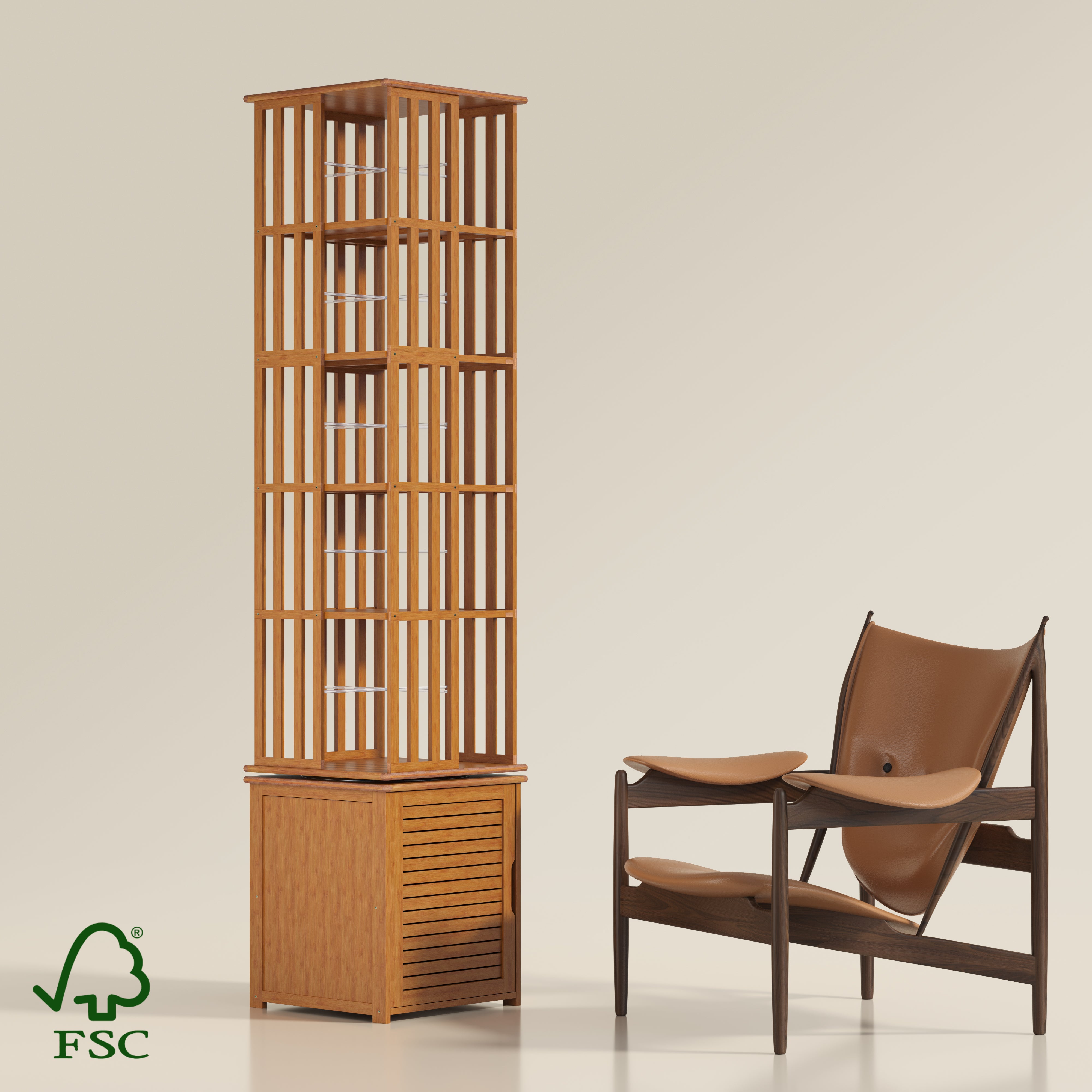 YOWOS Meridian 360° Rotating Storage Rack