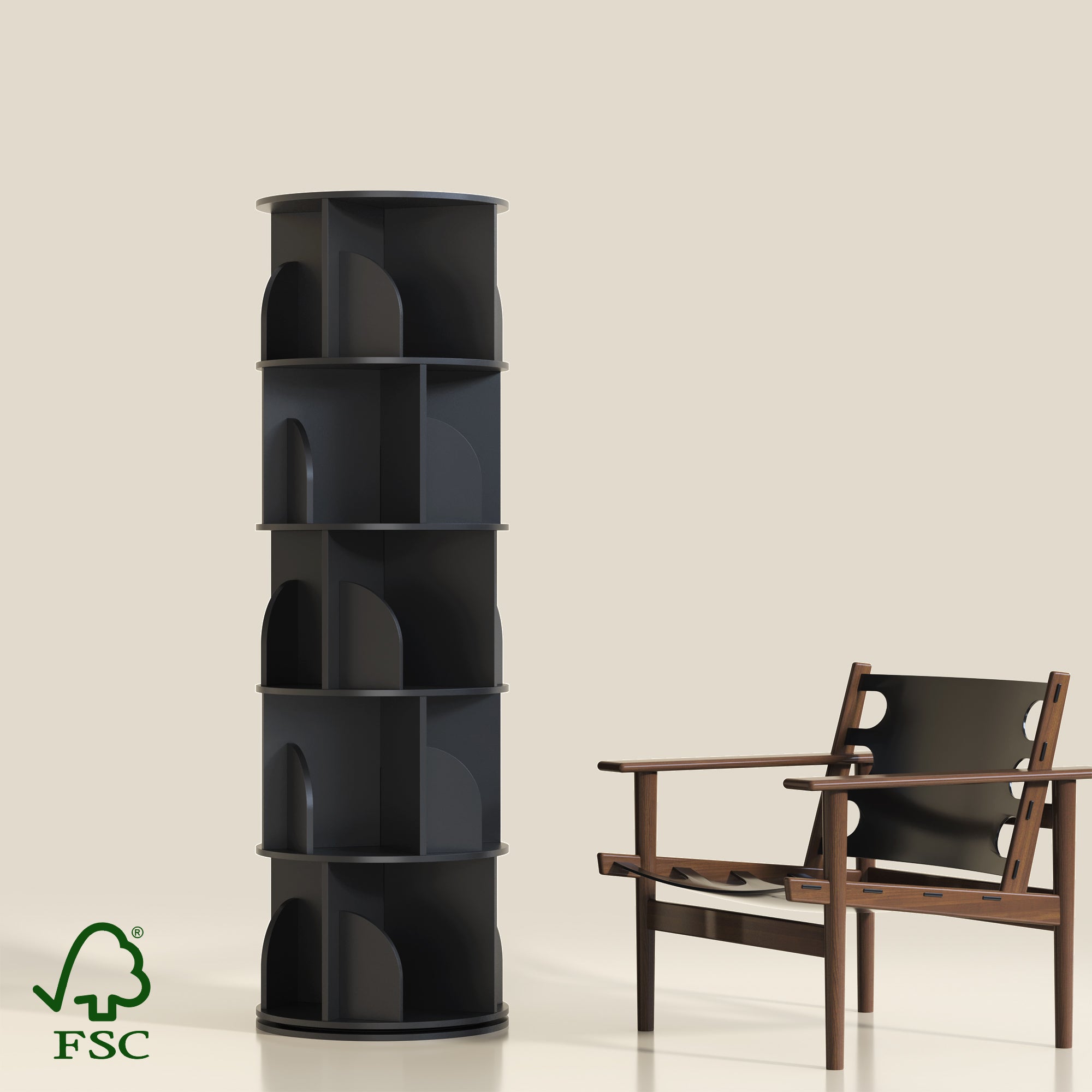 YOWOS Circinus Core 360° Rotating Storage Rack