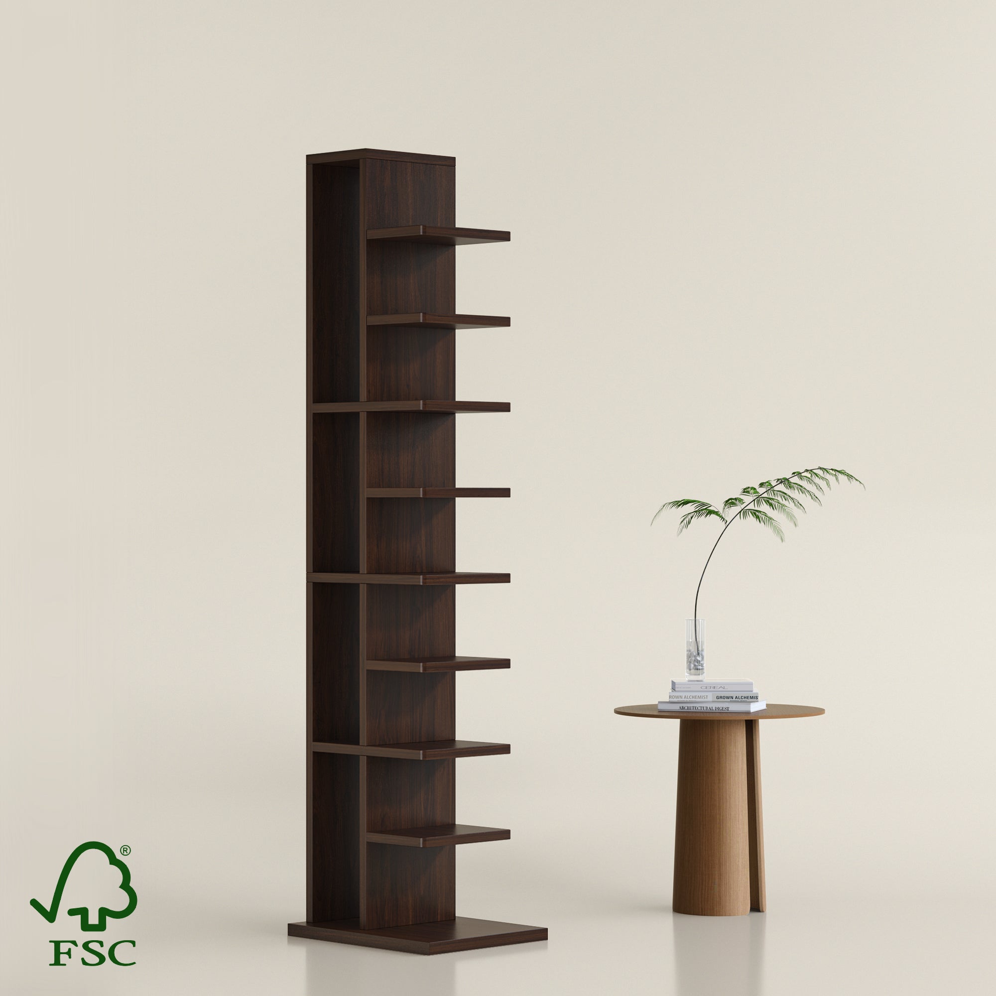 YOWOS Mirage 9-Tier Vertical Invisible Storage Rack