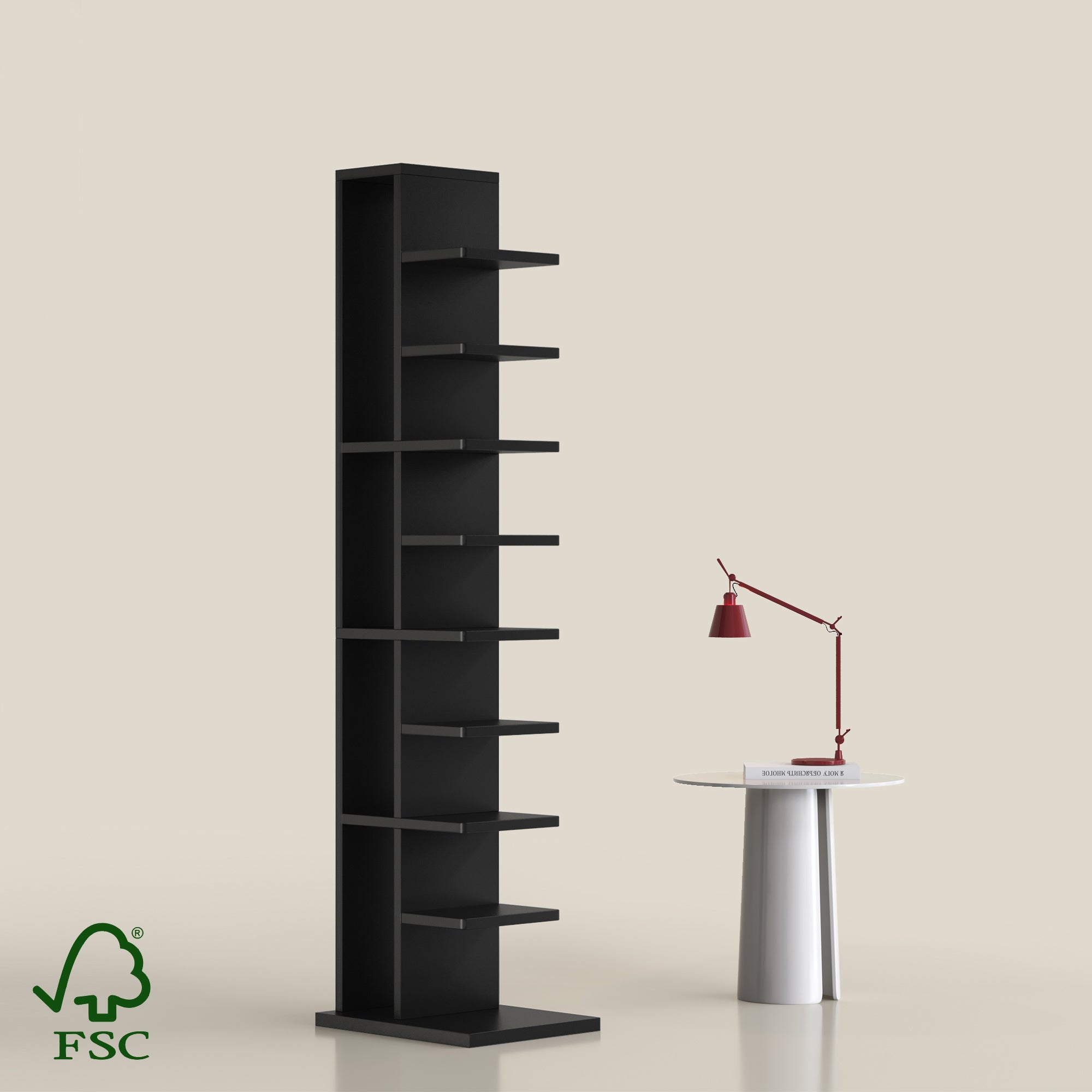 YOWOS Mirage 9-Tier Vertical Invisible Storage Rack