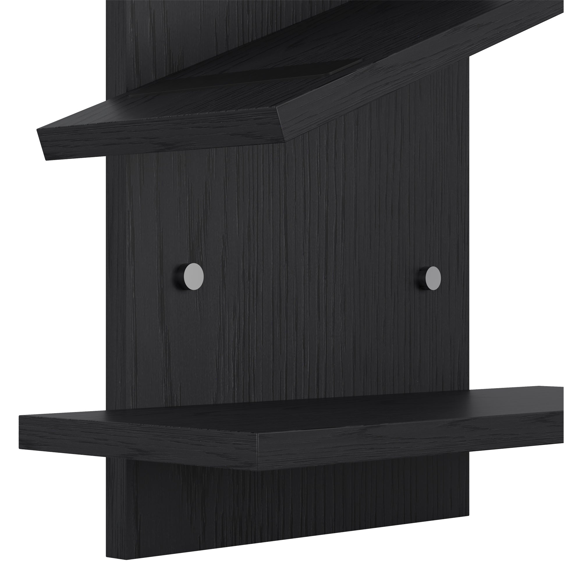 YOWOS Thor Z-Shaped Wall-Mounted Shoe Shelf for 6 Pairs of Shoes