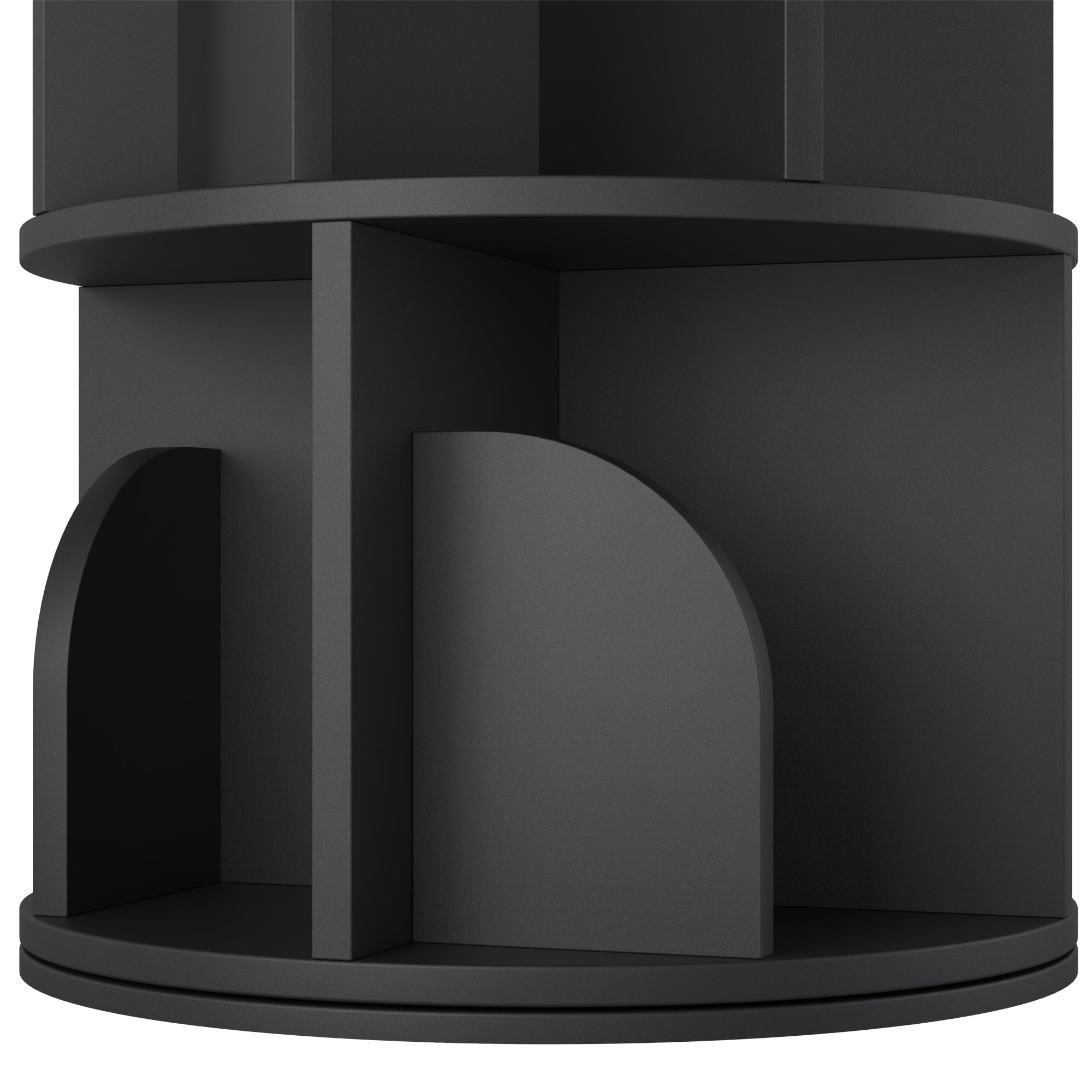 YOWOS Vortex Series Circinus Core 360° Rotating Bookshelf / Storage Rack