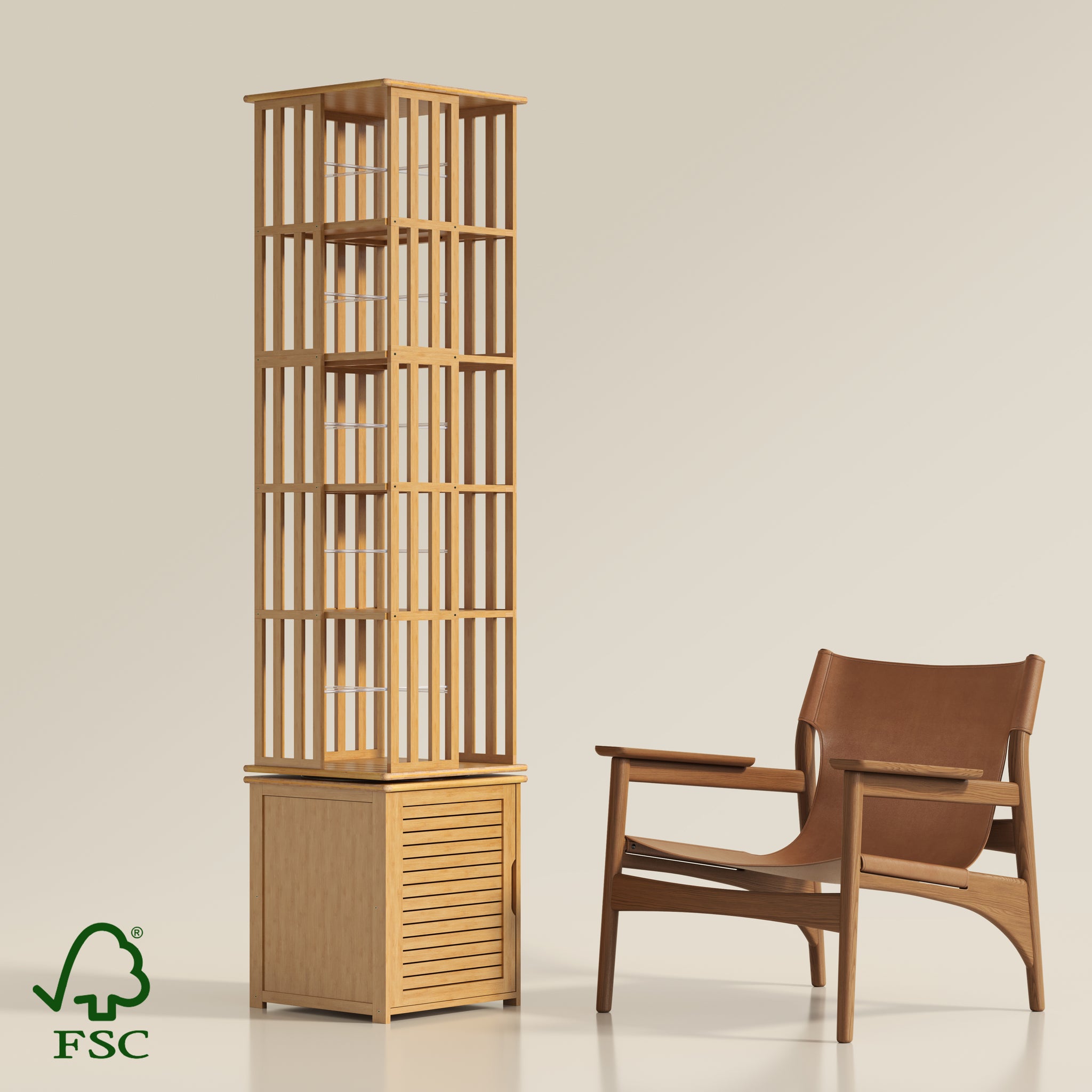 YOWOS Meridian 360° Rotating Storage Rack