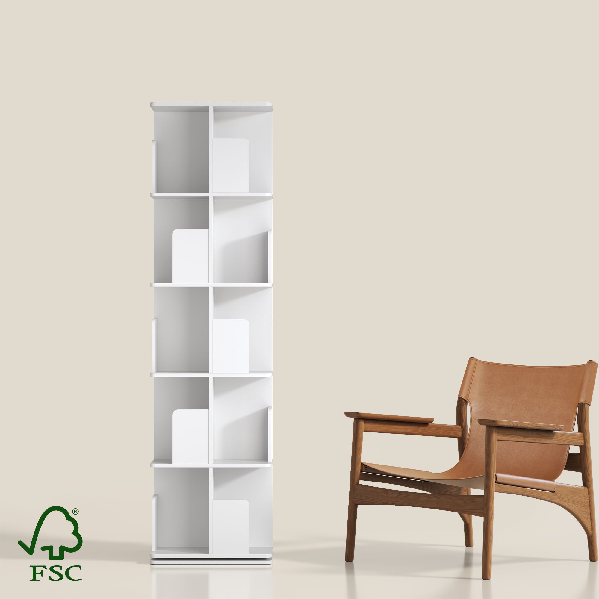 YOWOS Vitru Spin 360° Rotating Storage Rack