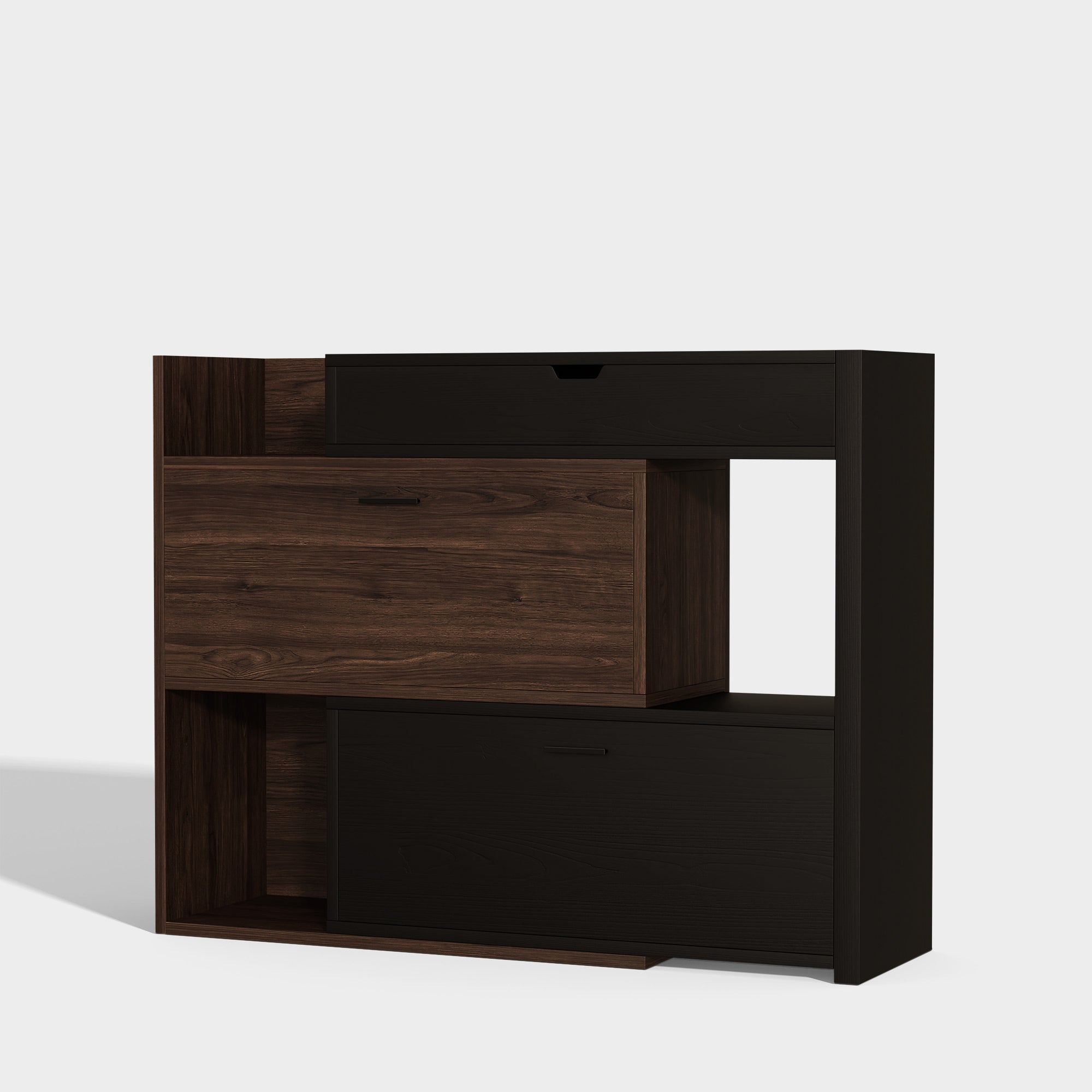 YOWOS Entryway Shoe Cabinet Storage Telescopic Shoe Rack-Clearance Sale-4 left