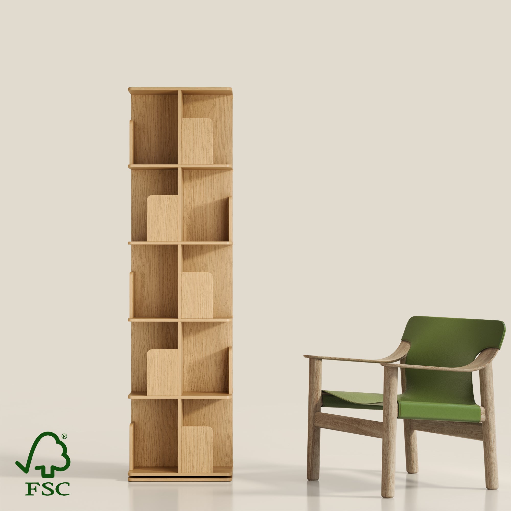 YOWOS Vitru Spin 360° Rotating Storage Rack