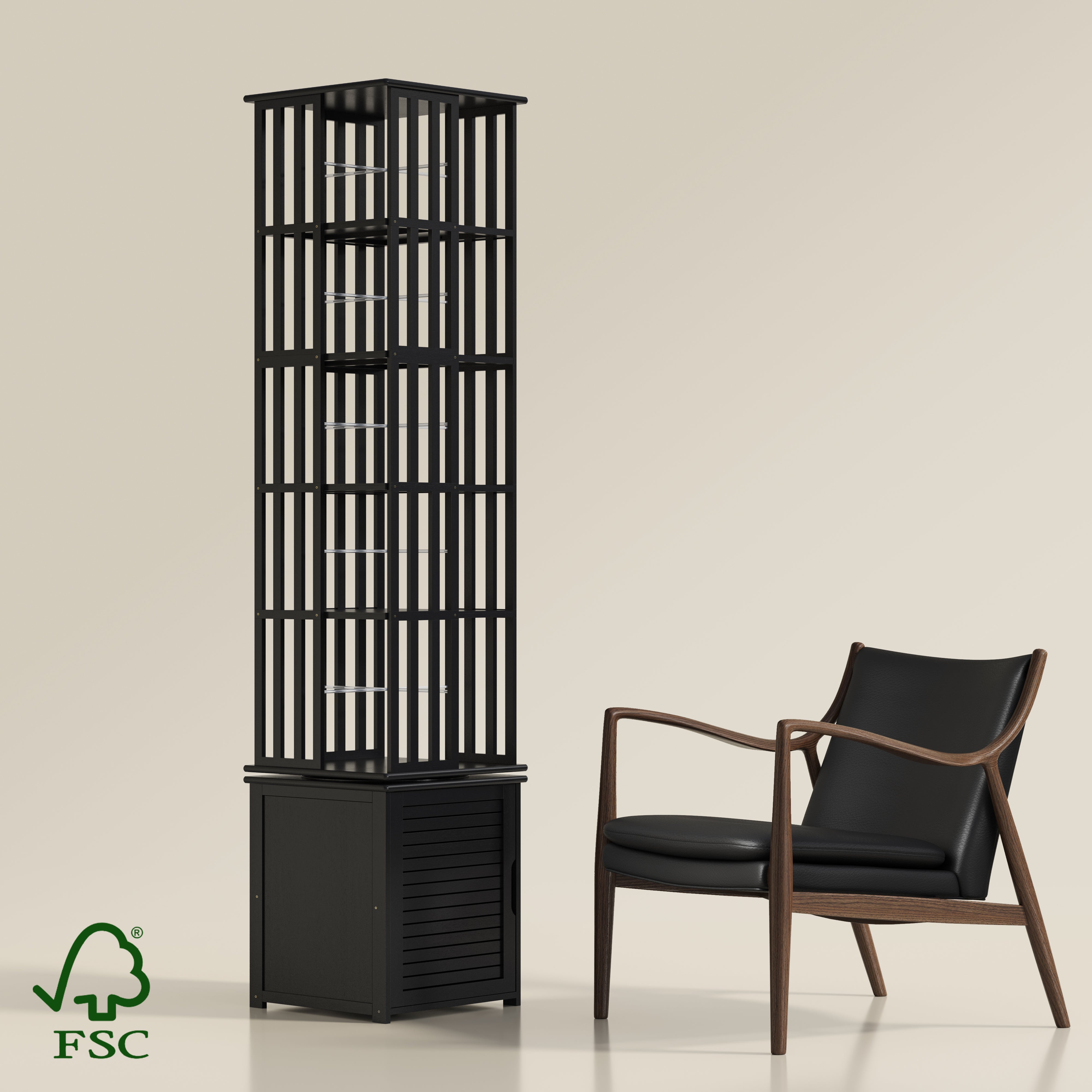 YOWOS Meridian 360° Rotating Storage Rack