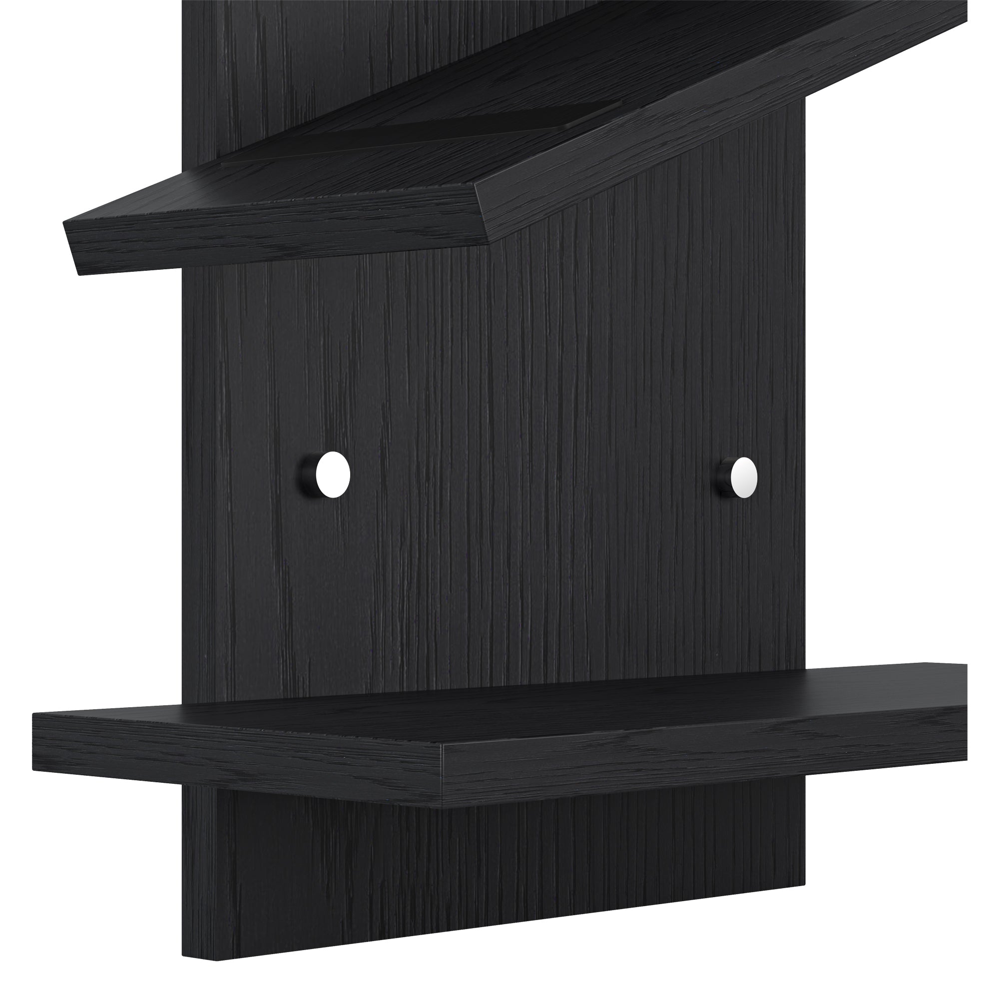 YOWOS Thor Z-Shaped Wall-Mounted Shoe Shelf for 6 Pairs of Shoes