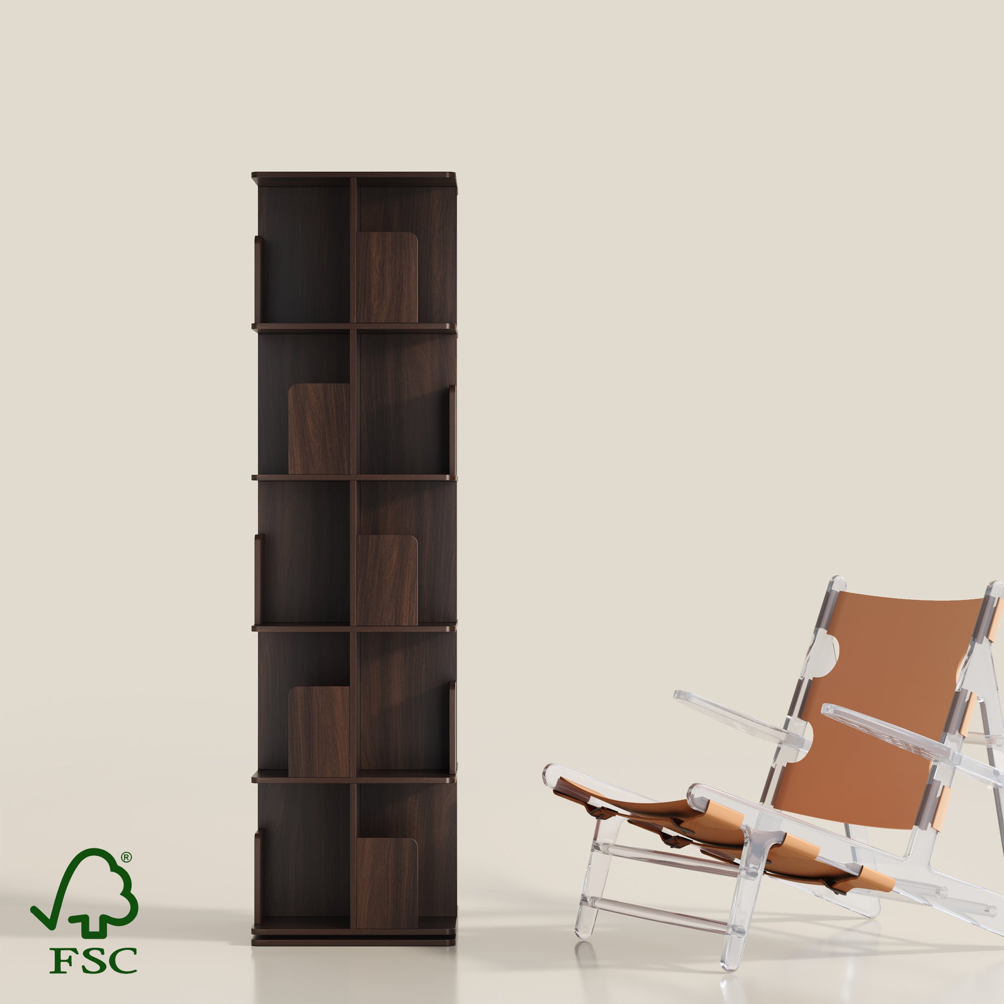 YOWOS Vitru Spin 360° Rotating Storage Rack