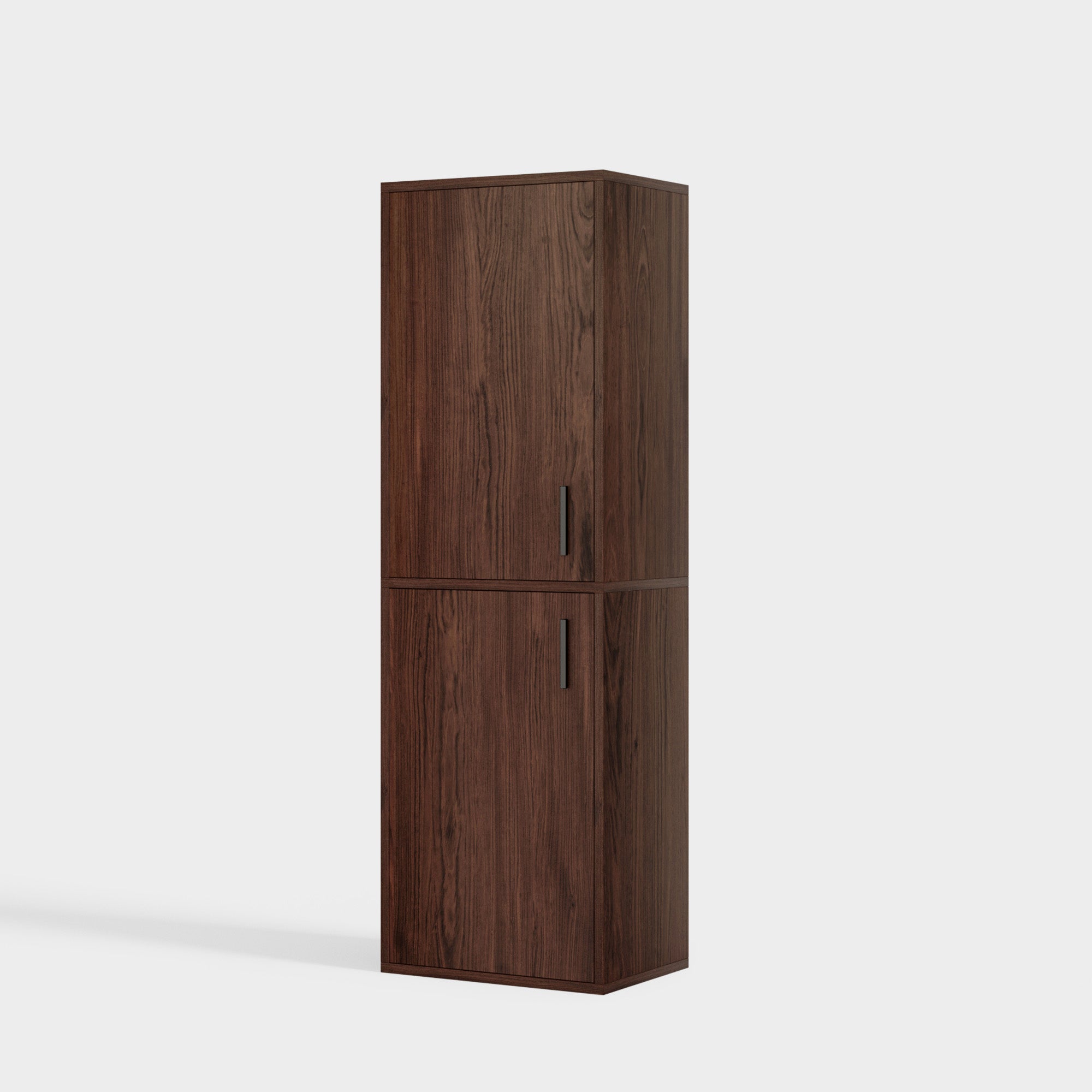 YOWOS 7-Tier Tall Wood Shoe Storage Cabinet with Doors-Clearance Sale-9 left