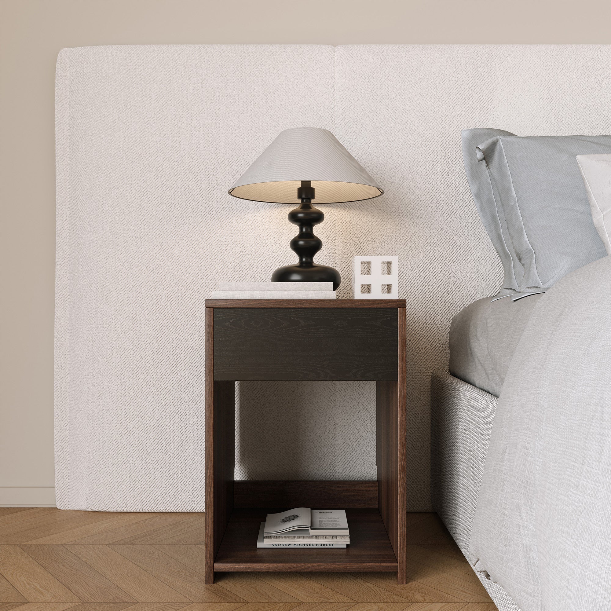 YOWOS Side Tables Nightstand with Drawer-Clearance Sale-7 left