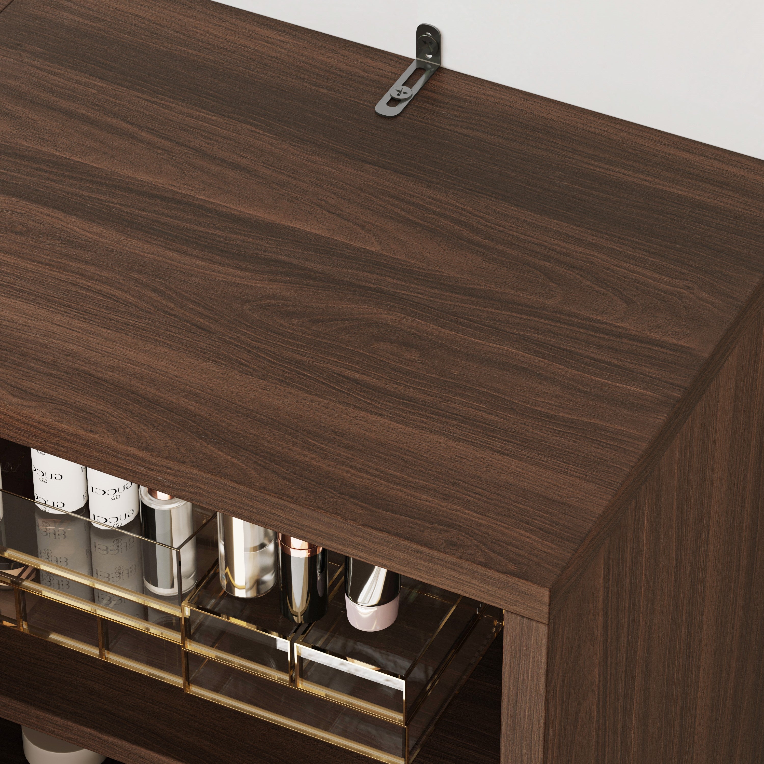 YOWOS 7-Tier Tall Wood Shoe Storage Cabinet with Doors-Clearance Sale-9 left