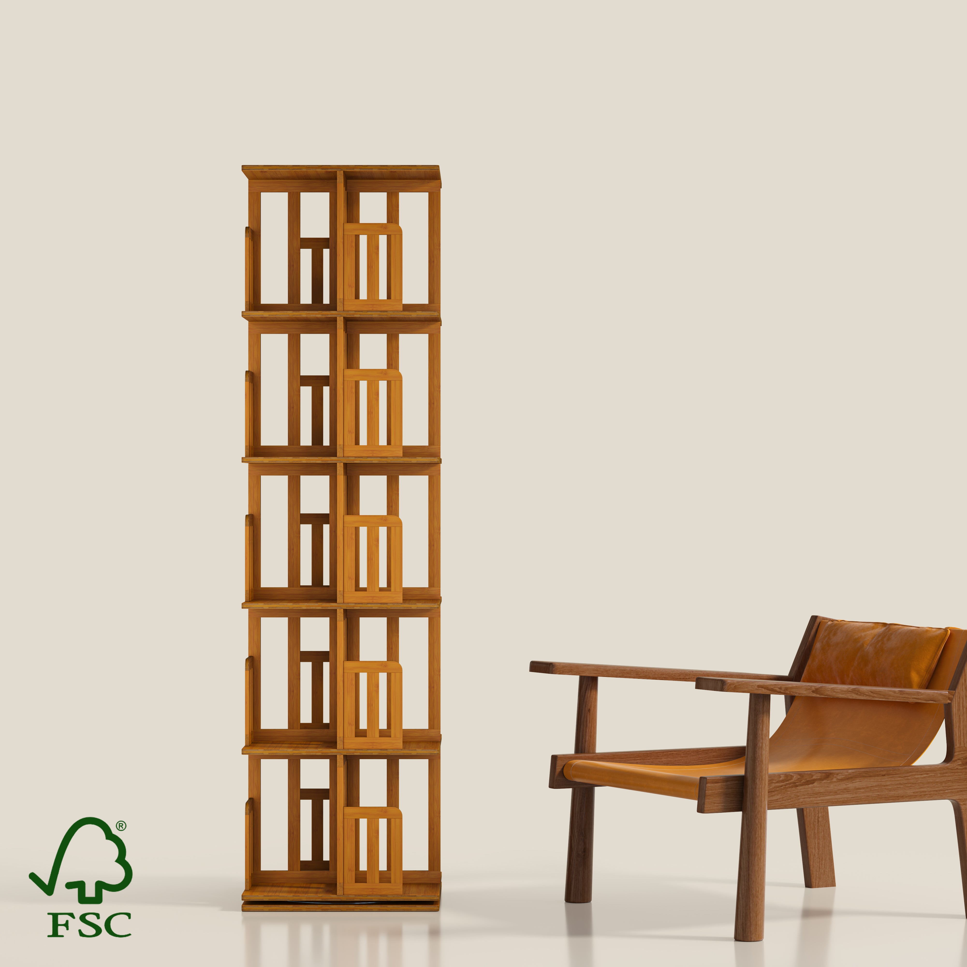 YOWOS Vitru Spin No.2 360° Rotating Storage Rack