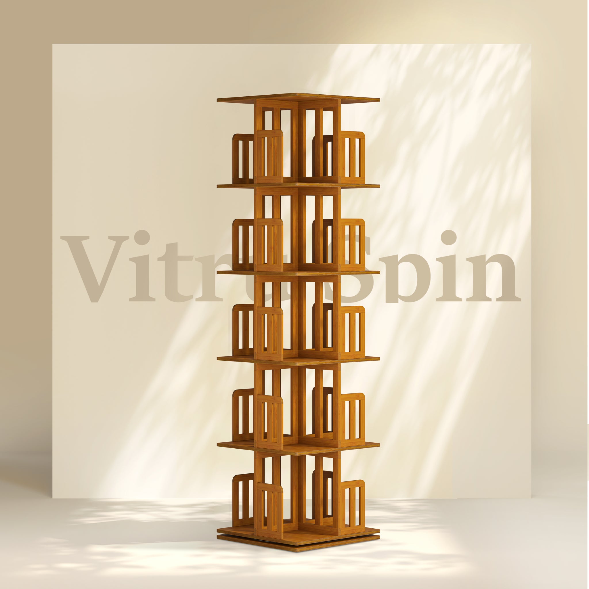 YOWOS Vitru Spin No.2 360° Rotating Storage Rack