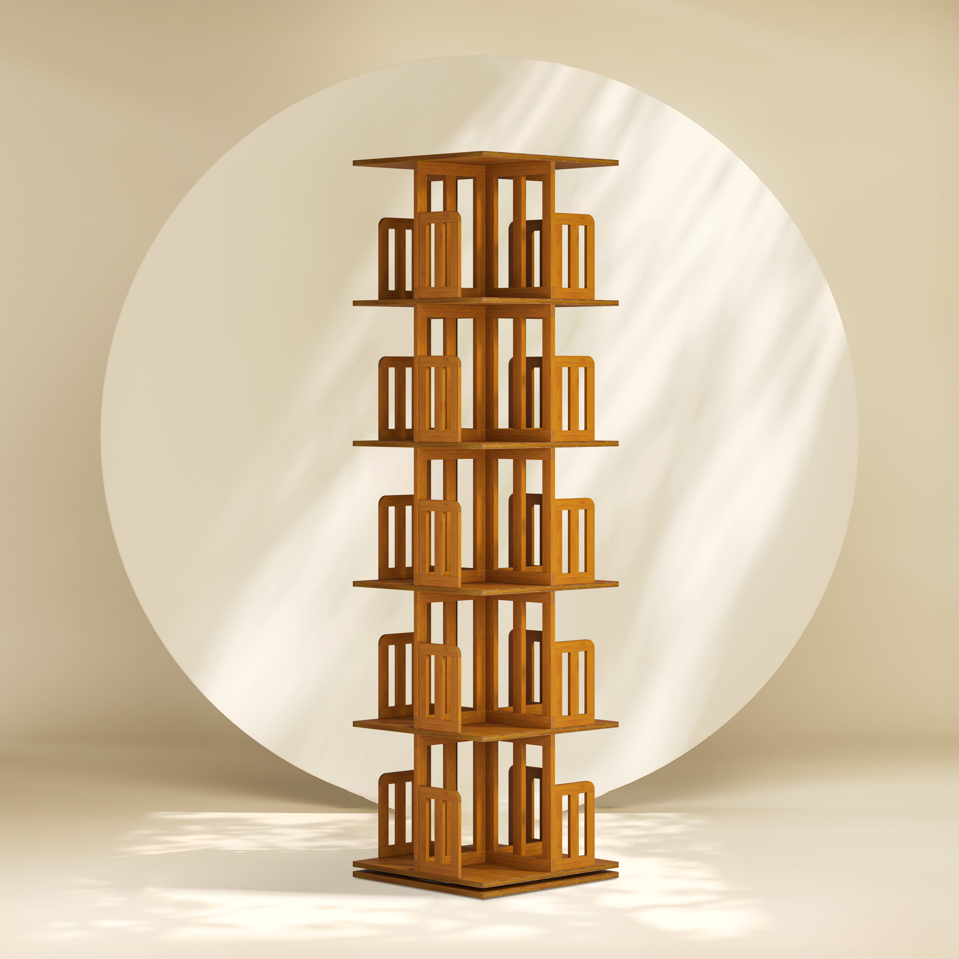 YOWOS Vitru Spin No.2 360° Rotating Storage Rack