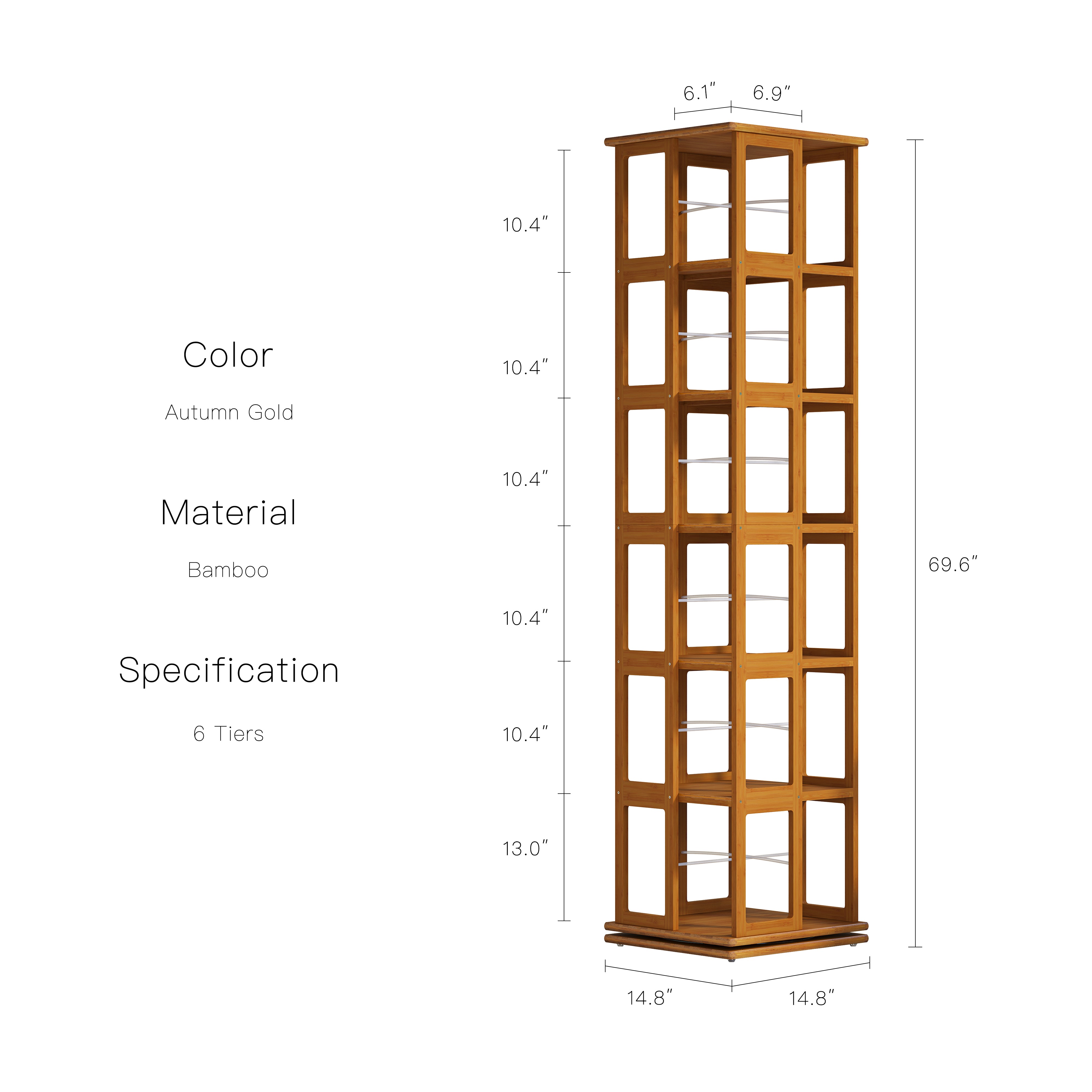 YOWOS Meridian No.2 360° Rotating Storage Rack