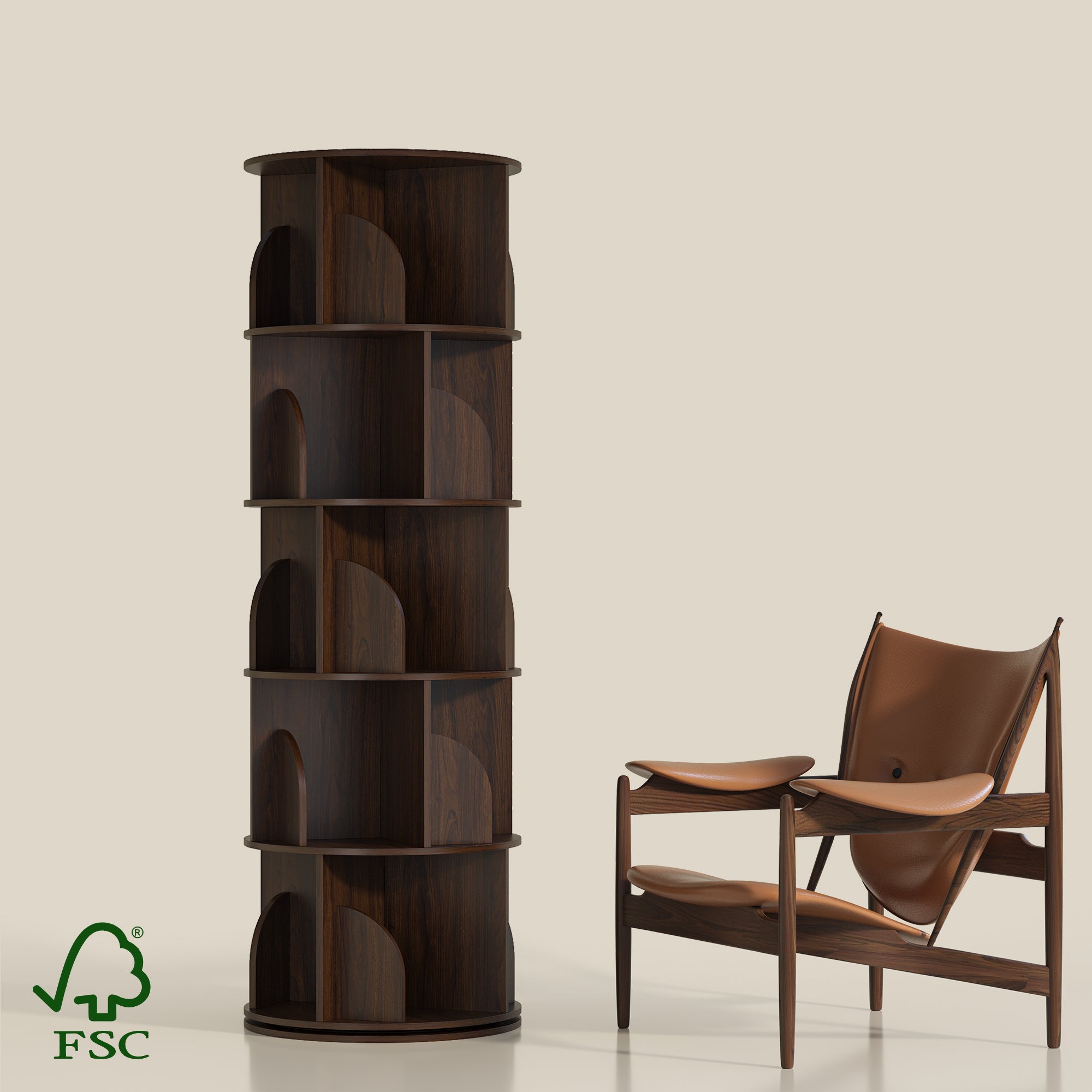 YOWOS Circinus Core 360° Rotating Storage Rack