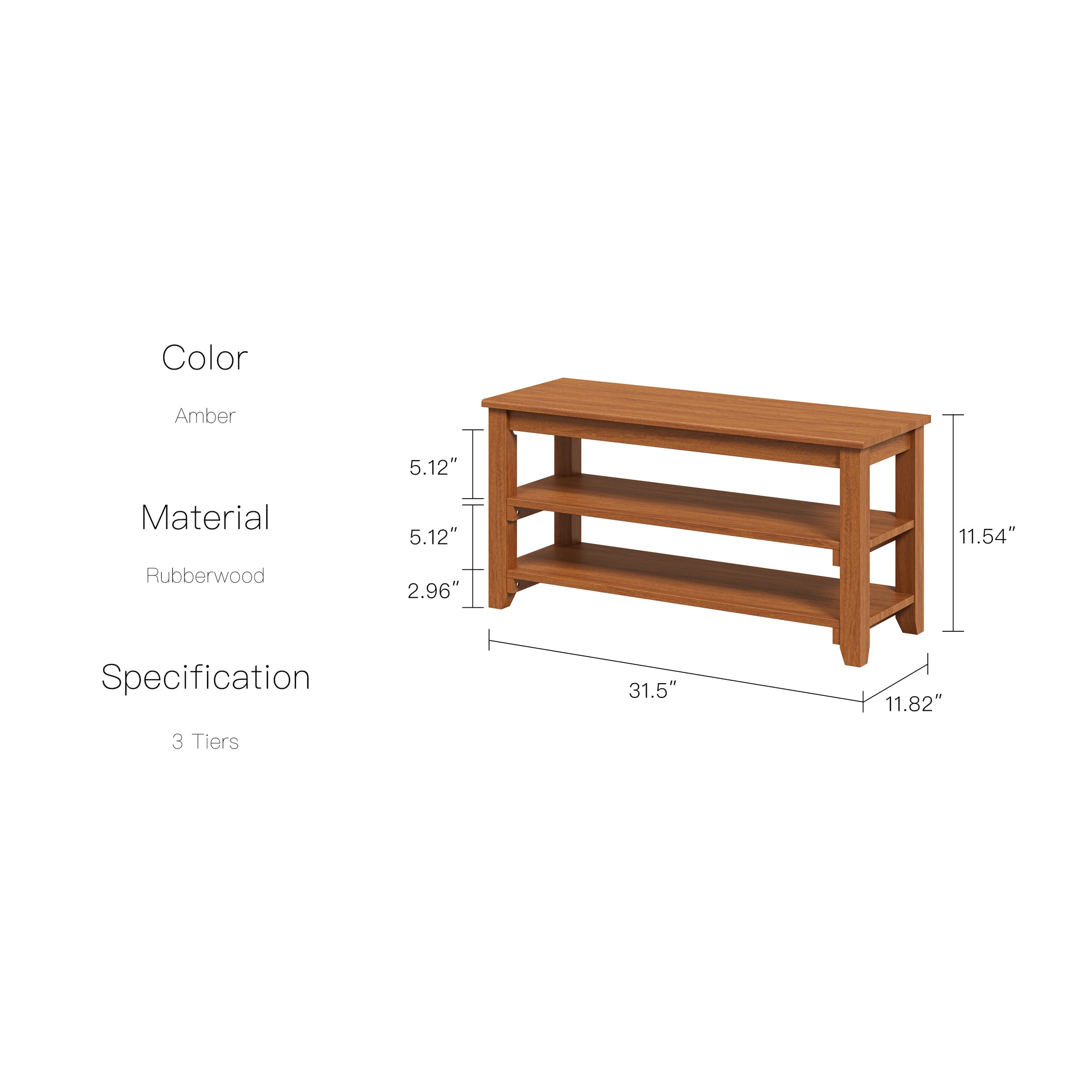 YOWOS Terra Shoe Rack Bench