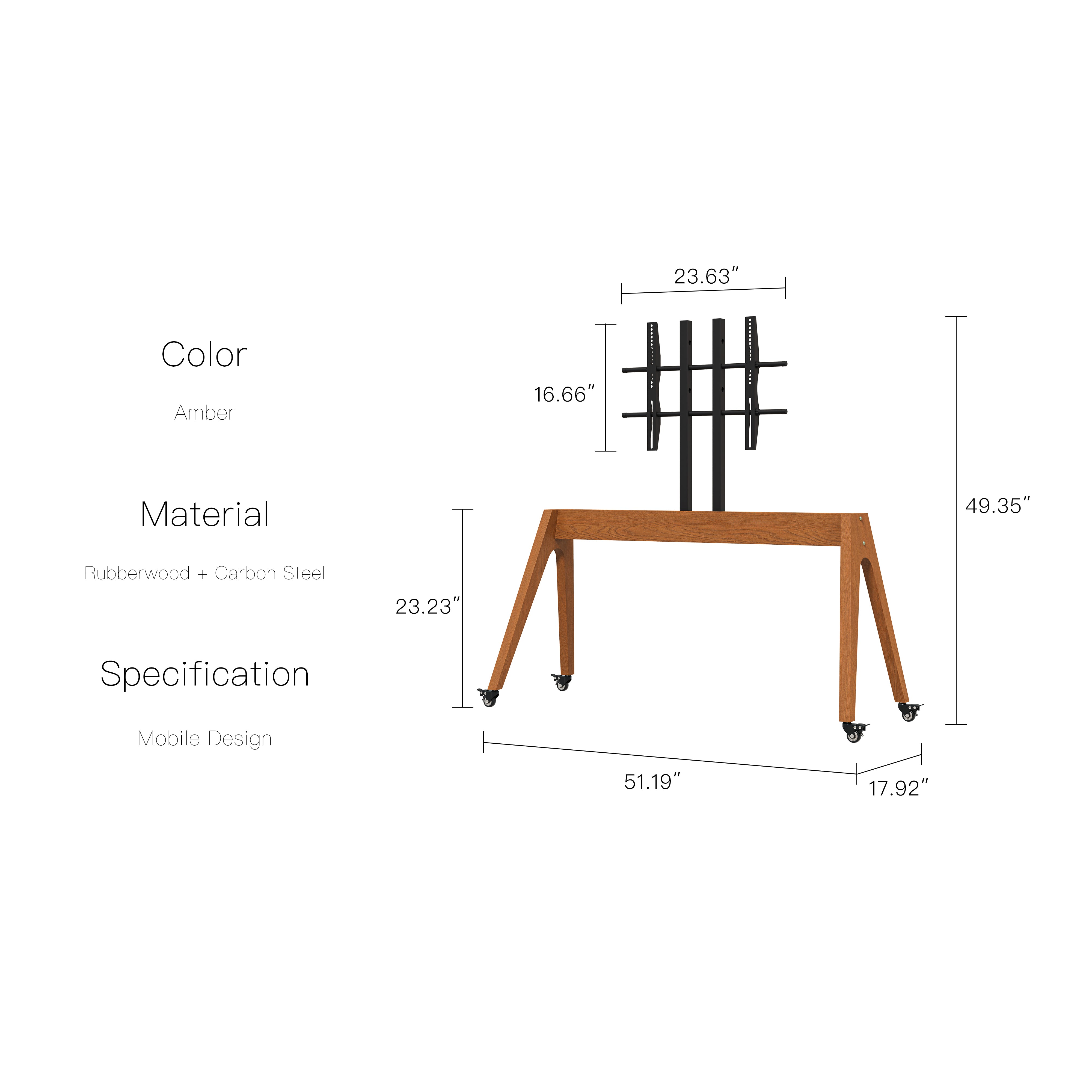 YOWOS Nesta TV Stand for 32–75 Inch TVs