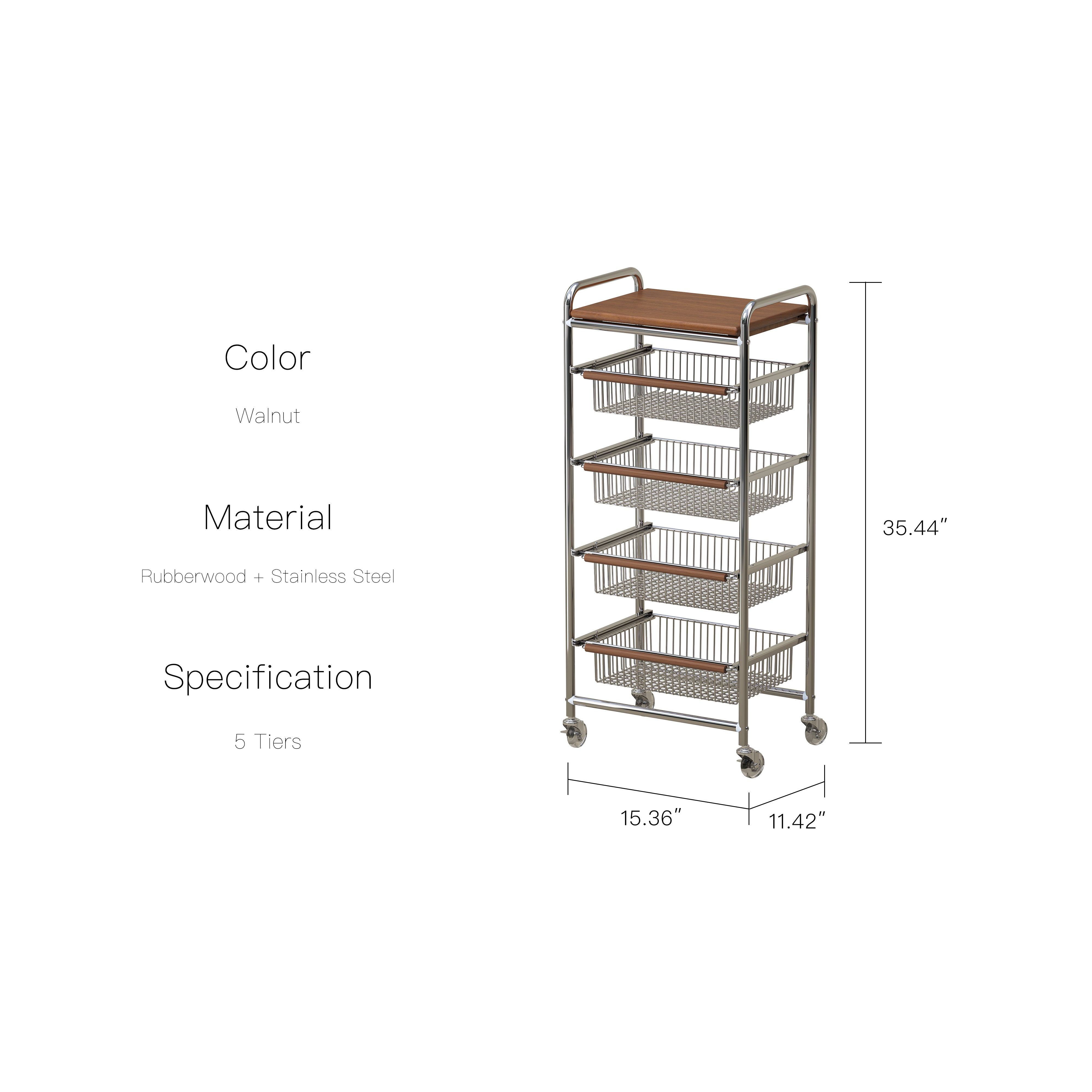 YOWOS Kaelus Storage Cart