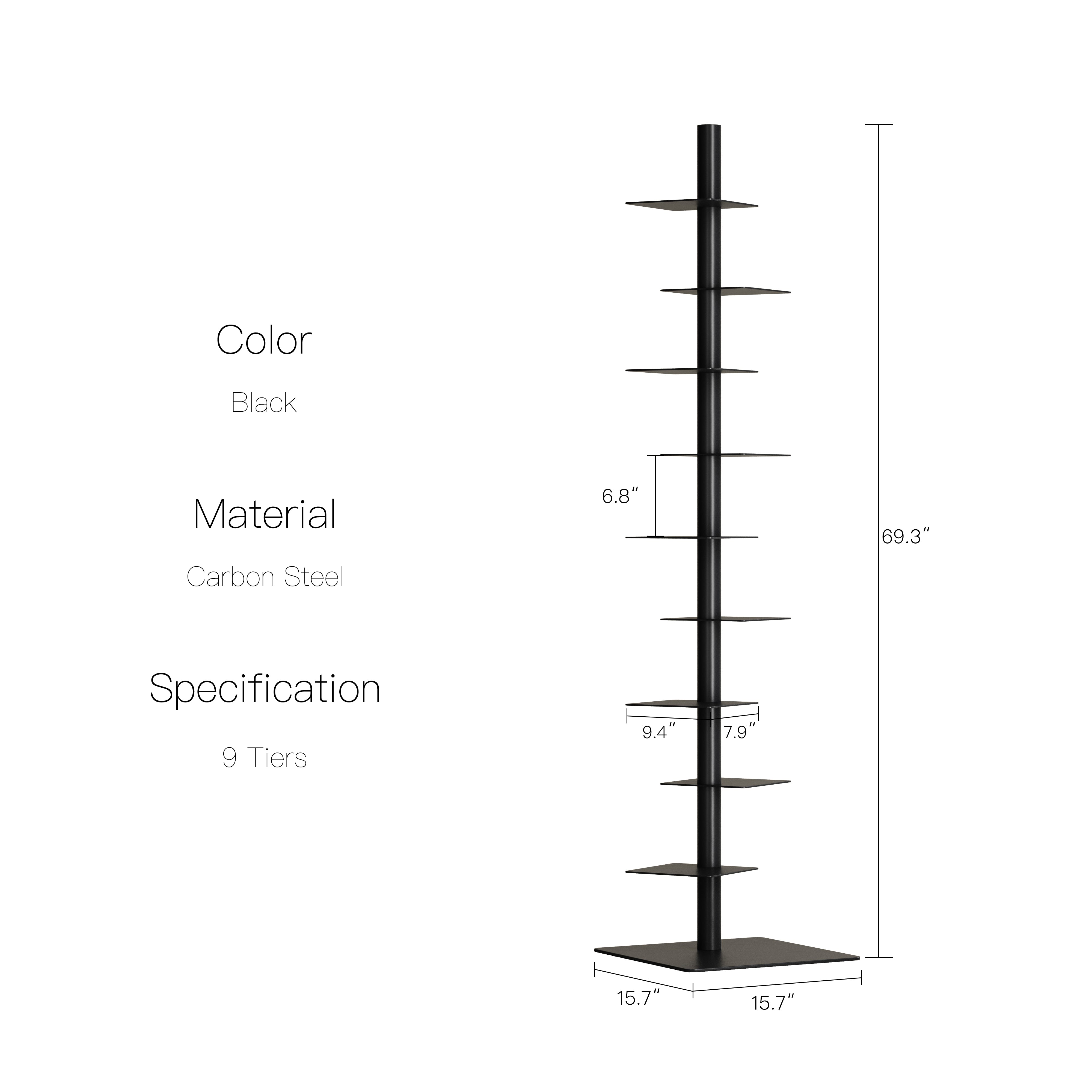 YOWOS Atlas Invisible Bookshelf