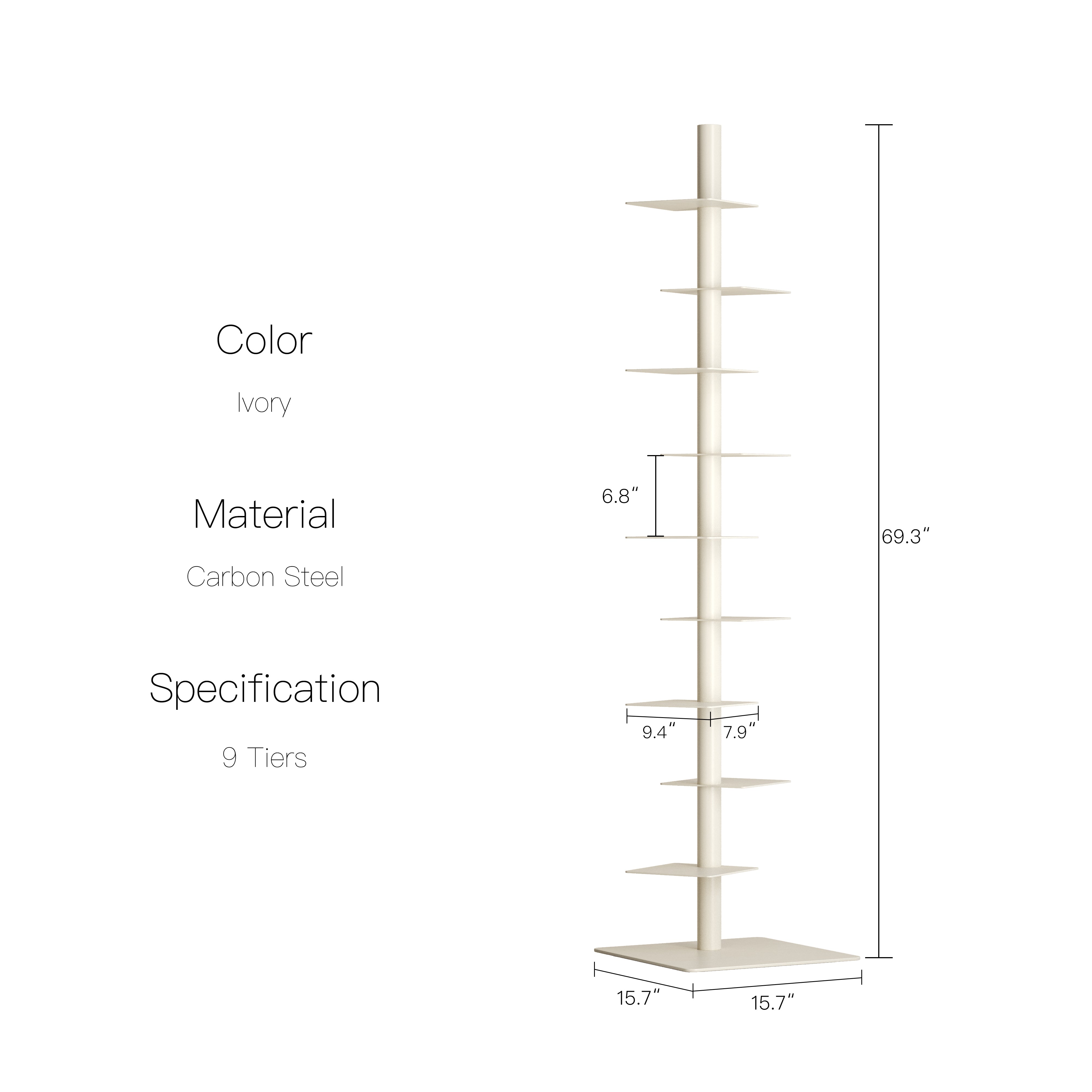 YOWOS Atlas Invisible Bookshelf