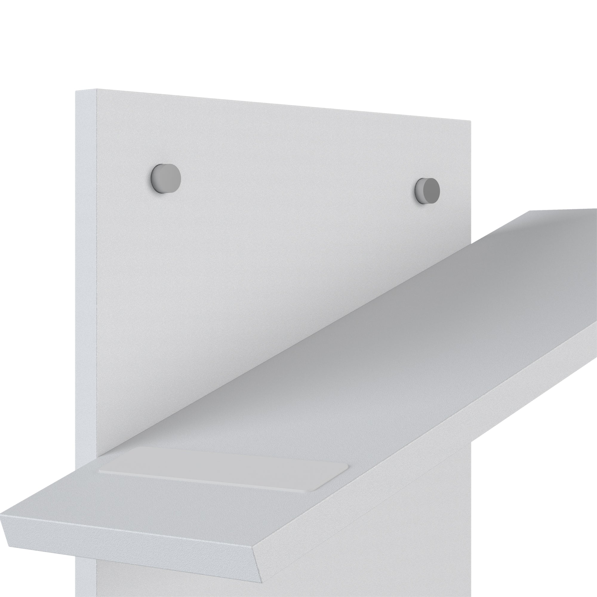 YOWOS Chiaroscuro Series Thor Z-Shaped Wall-Mounted Shoe Shelf for 6 Pairs of Shoes