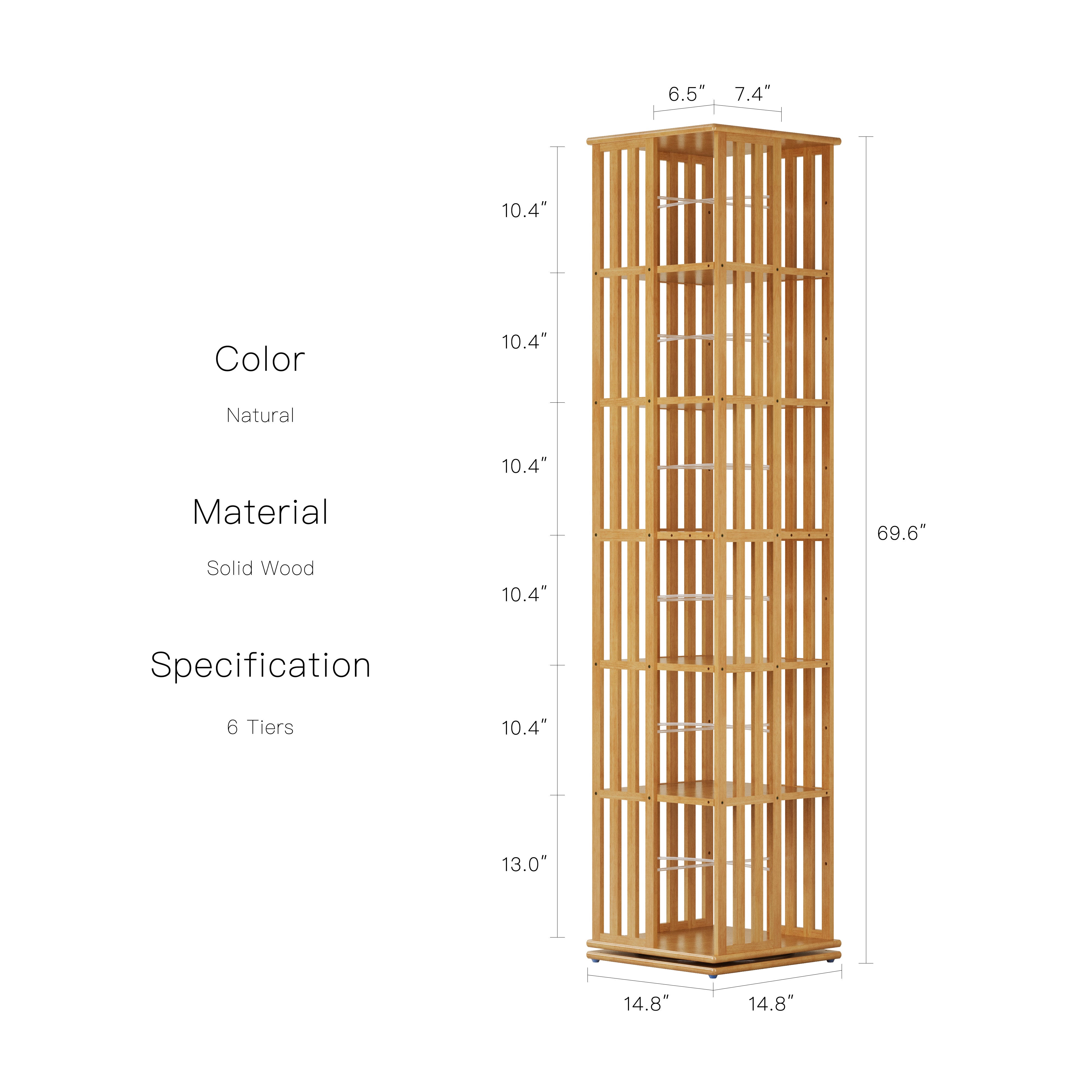 YOWOS Meridian 360° Rotating Storage Rack