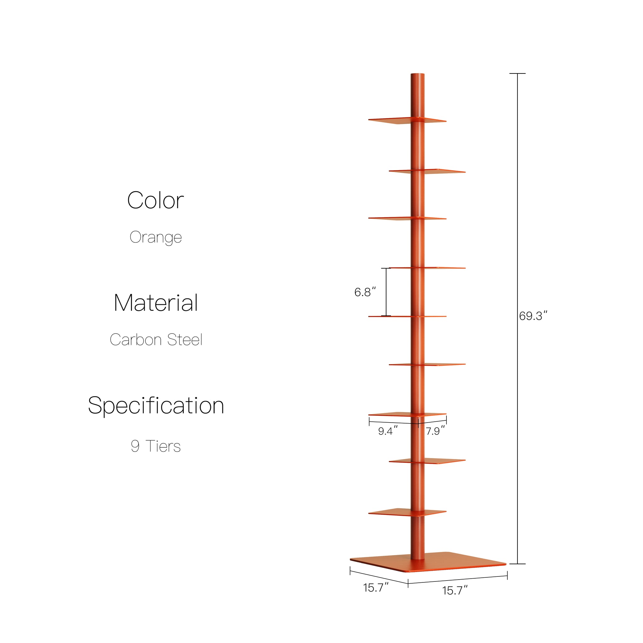 YOWOS Atlas Invisible Bookshelf