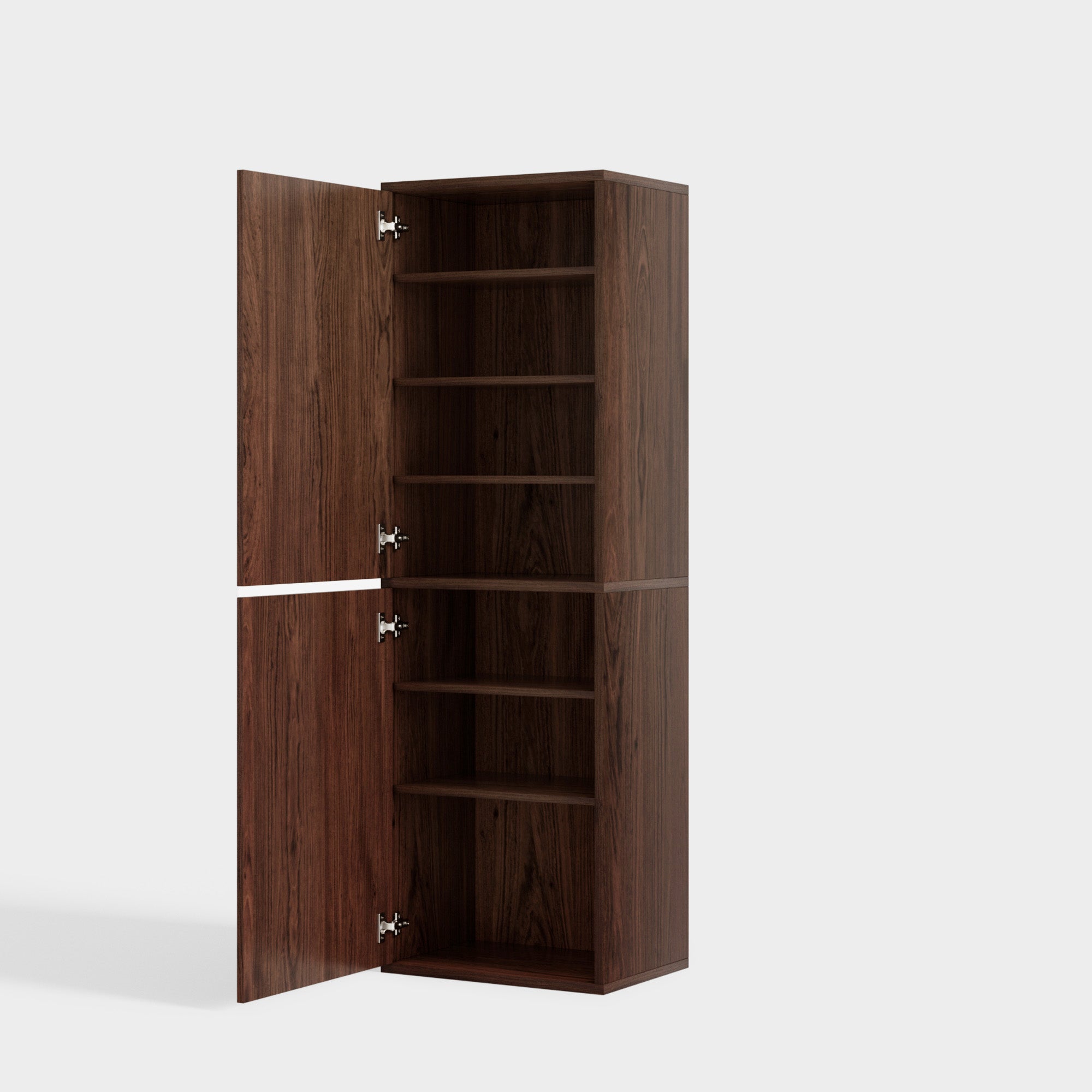 YOWOS 7-Tier Tall Wood Shoe Storage Cabinet with Doors-Clearance Sale-9 left