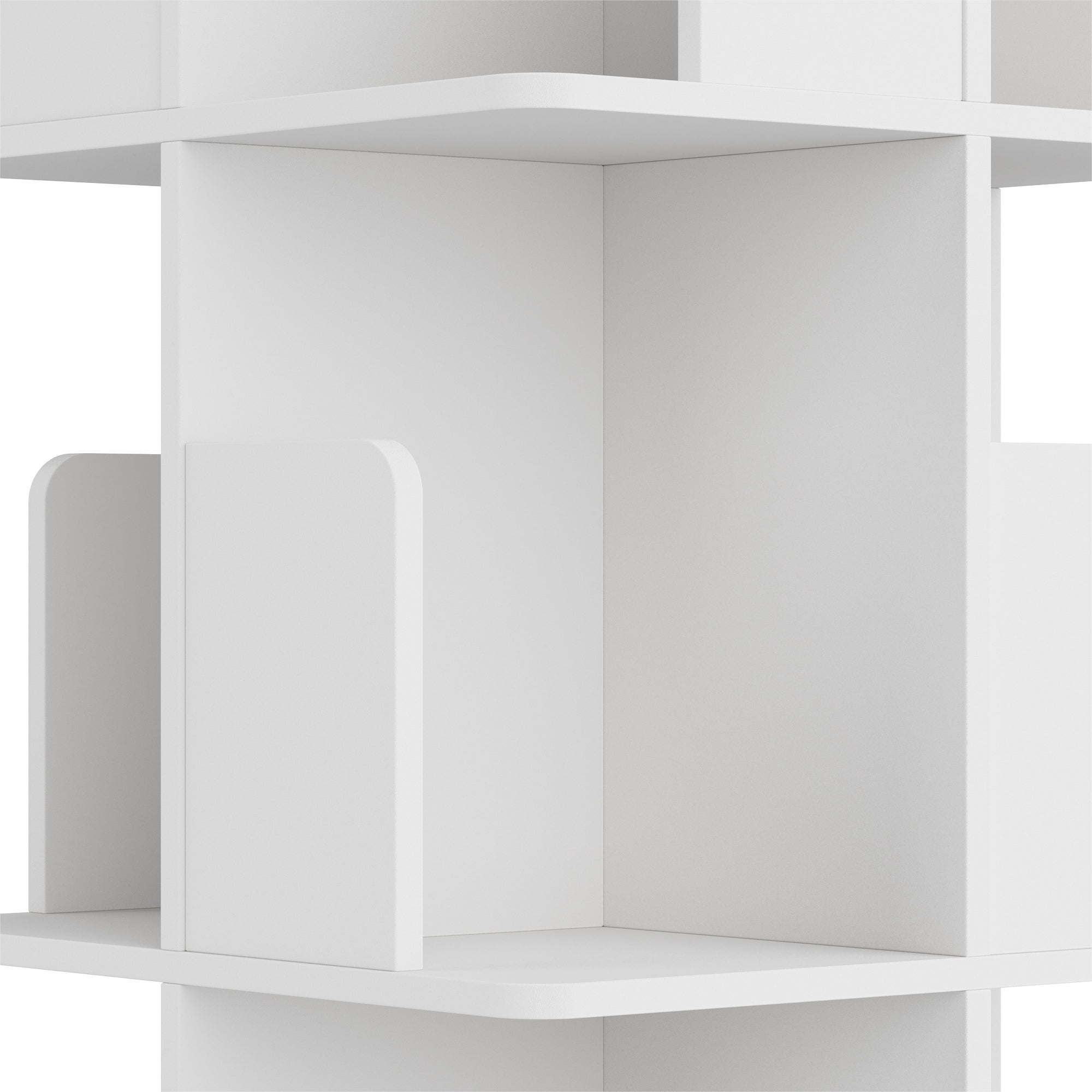 YOWOS Vortex Series Vitru Spin 360° Rotating Bookshelf / Storage Rack