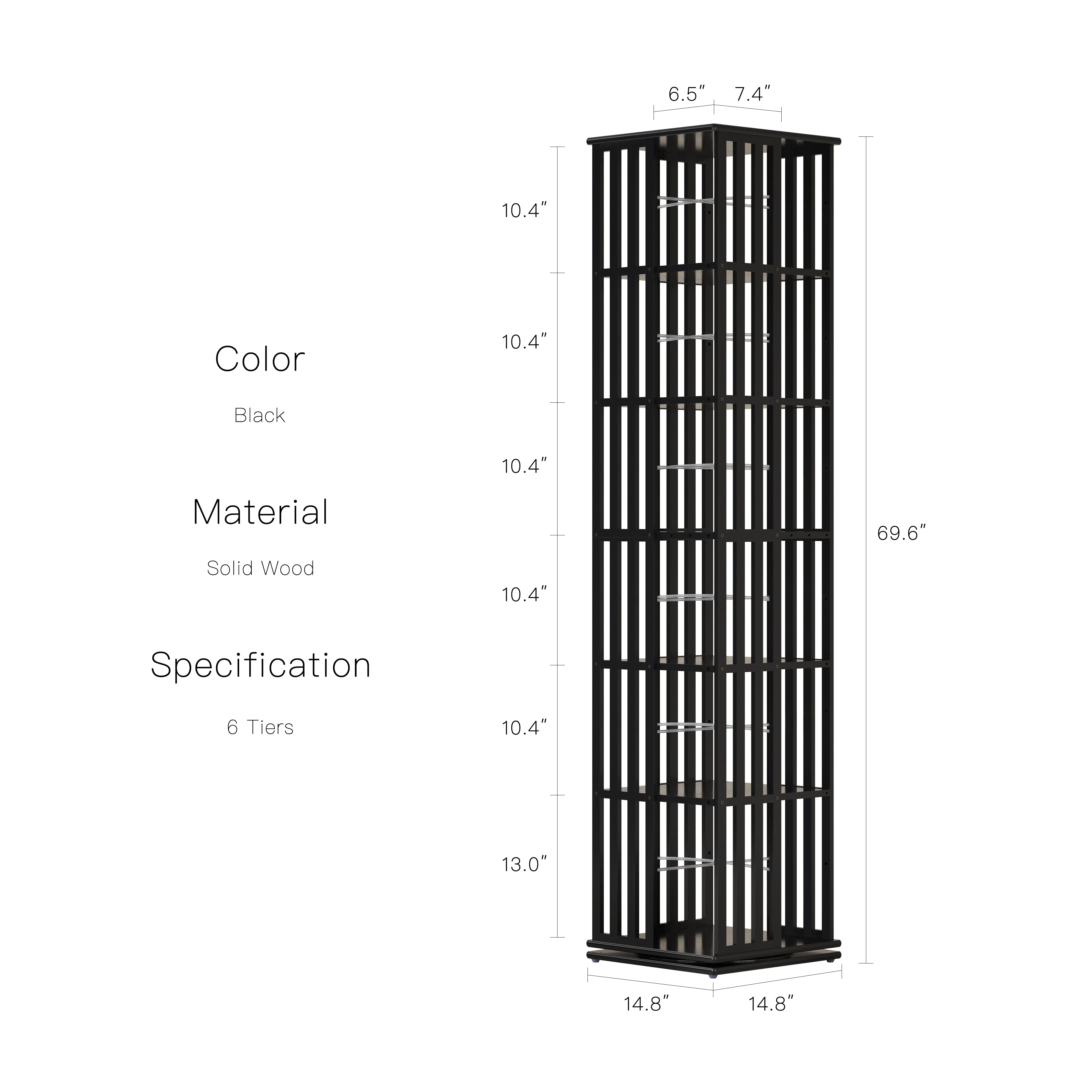 YOWOS Meridian 360° Rotating Storage Rack