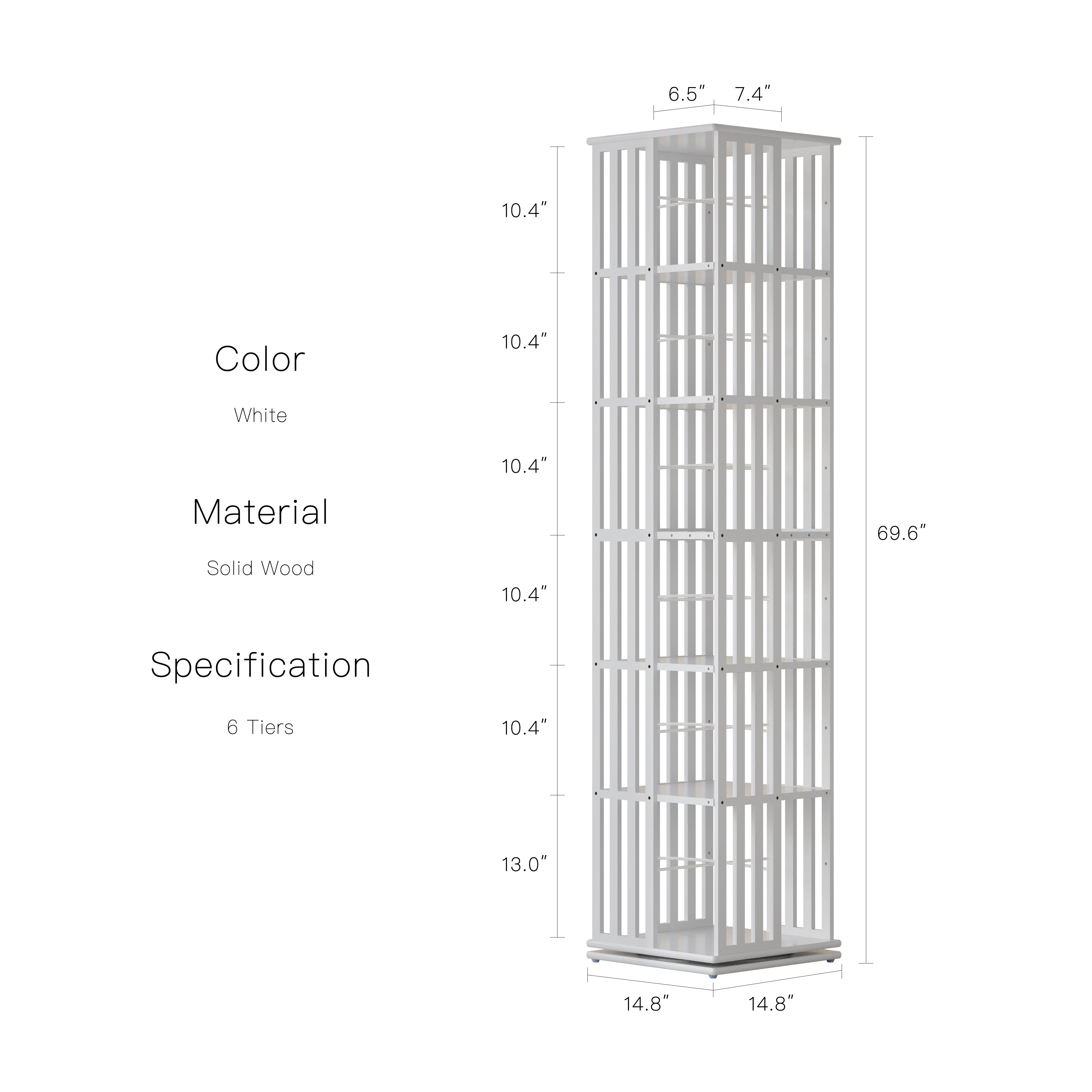 YOWOS Meridian 360° Rotating Storage Rack