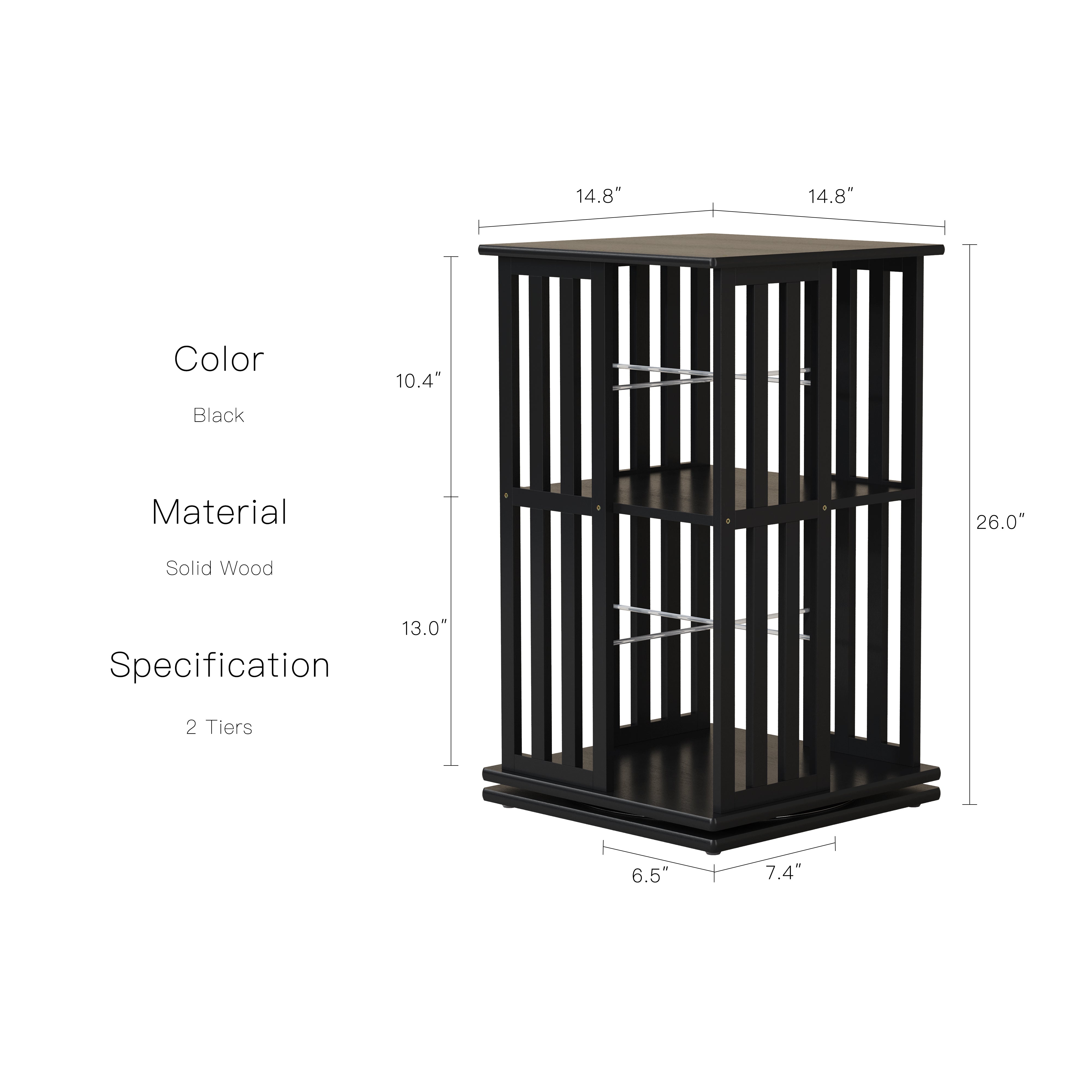 YOWOS Meridian 360° Rotating Storage Rack