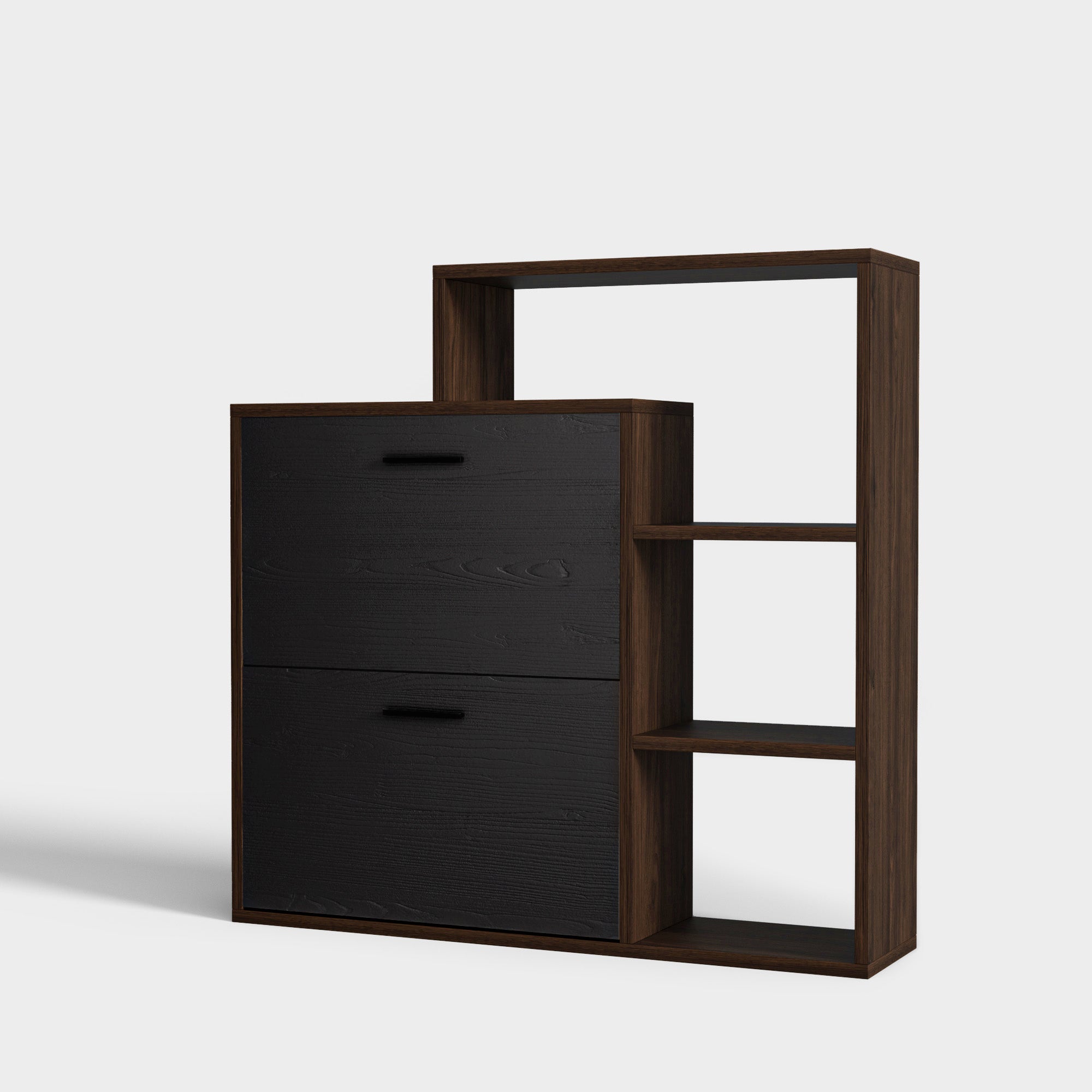 YOWOS Entryway Shoe Rack Shoe Cabinet With Flip-Drawer-Clearance Sale-7 left