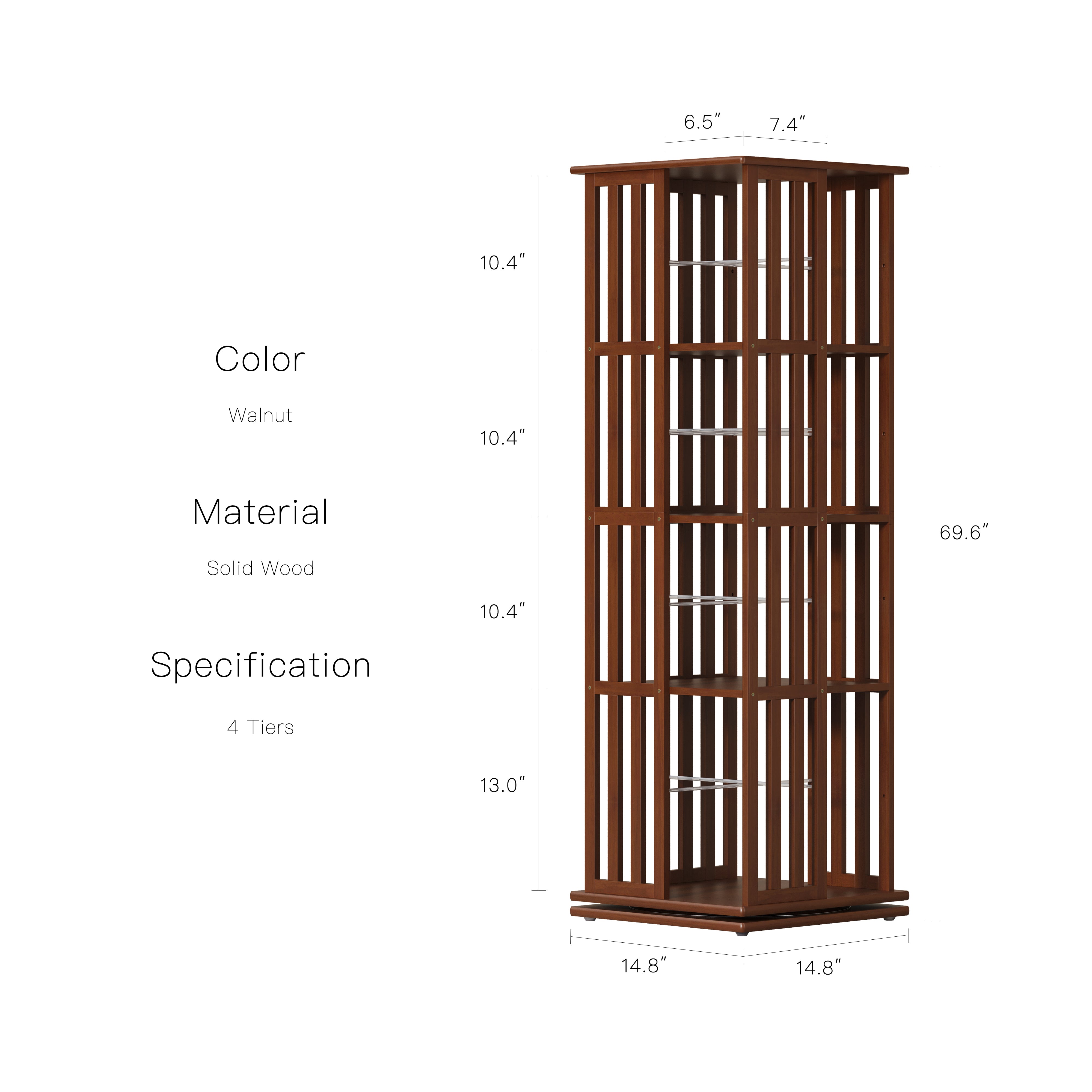 YOWOS Meridian 360° Rotating Storage Rack