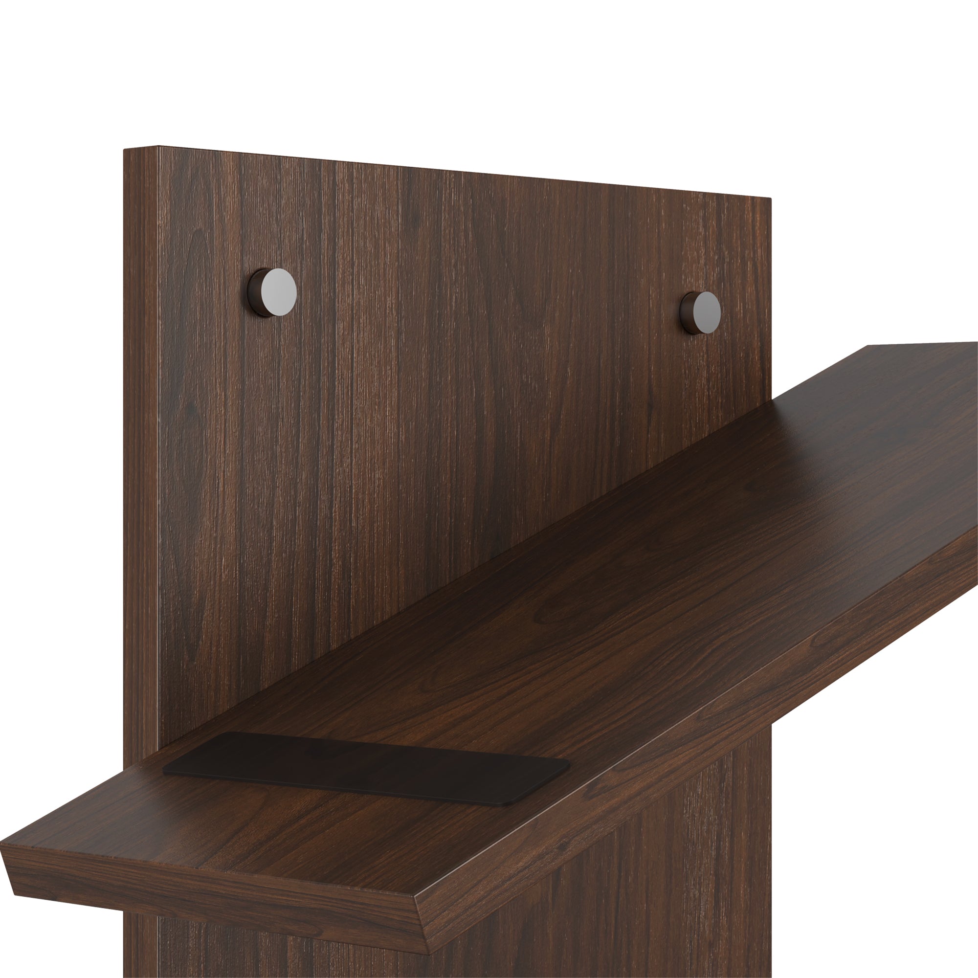 YOWOS Chiaroscuro Series Thor Z-Shaped Wall-Mounted Shoe Shelf for 6 Pairs of Shoes