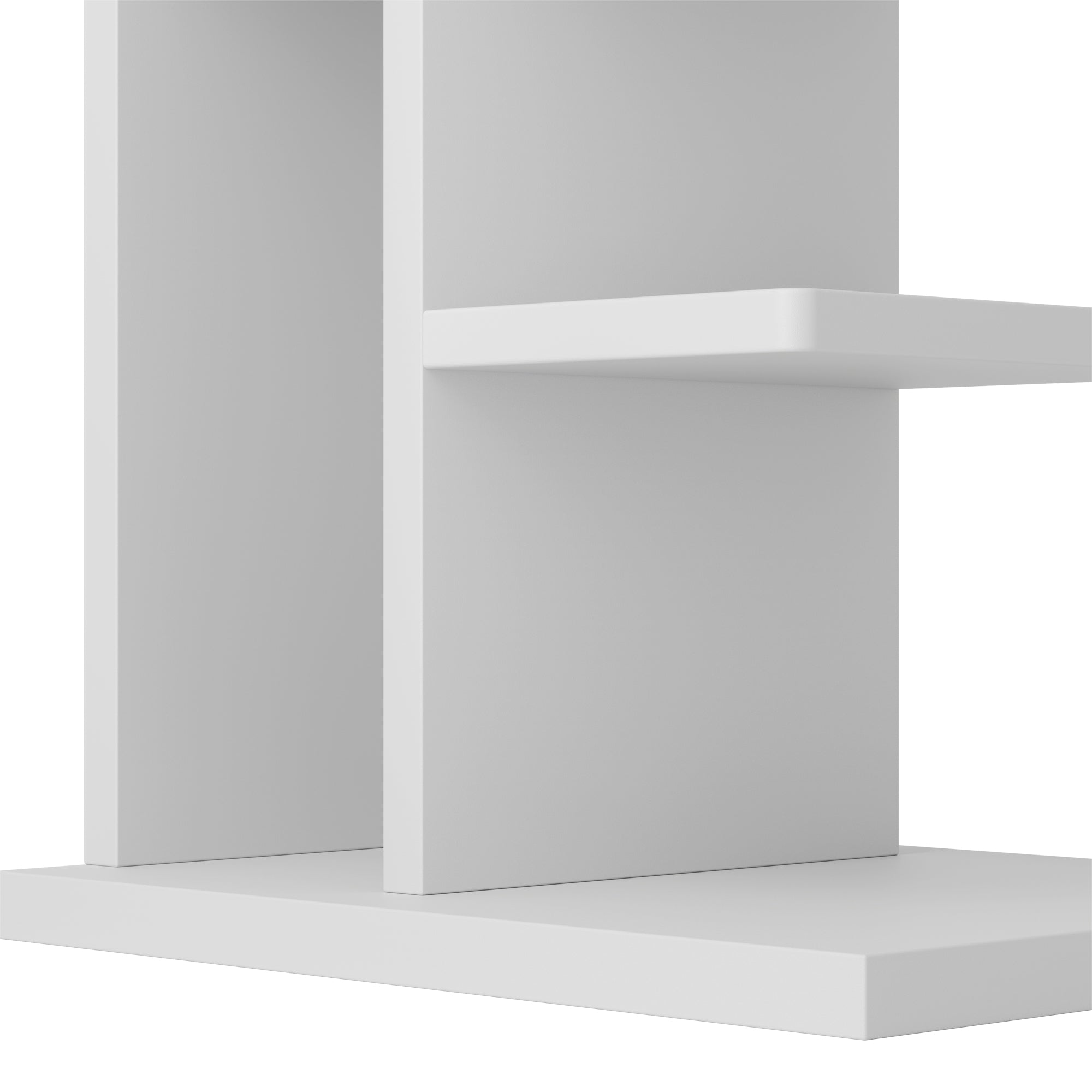 YOWOS Chiaroscuro Series Mirage 9-Tier Vertical Invisible Bookshelf