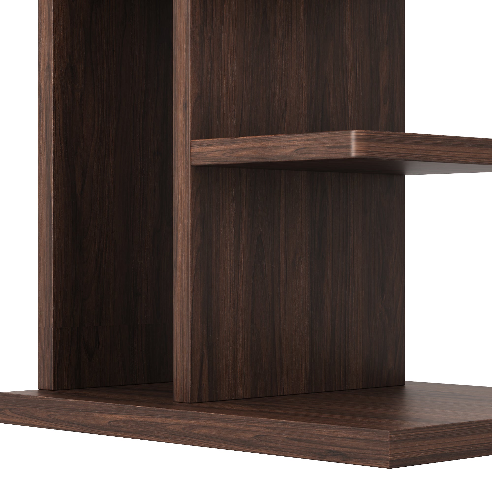 YOWOS Chiaroscuro Series Mirage 9-Tier Vertical Invisible Bookshelf