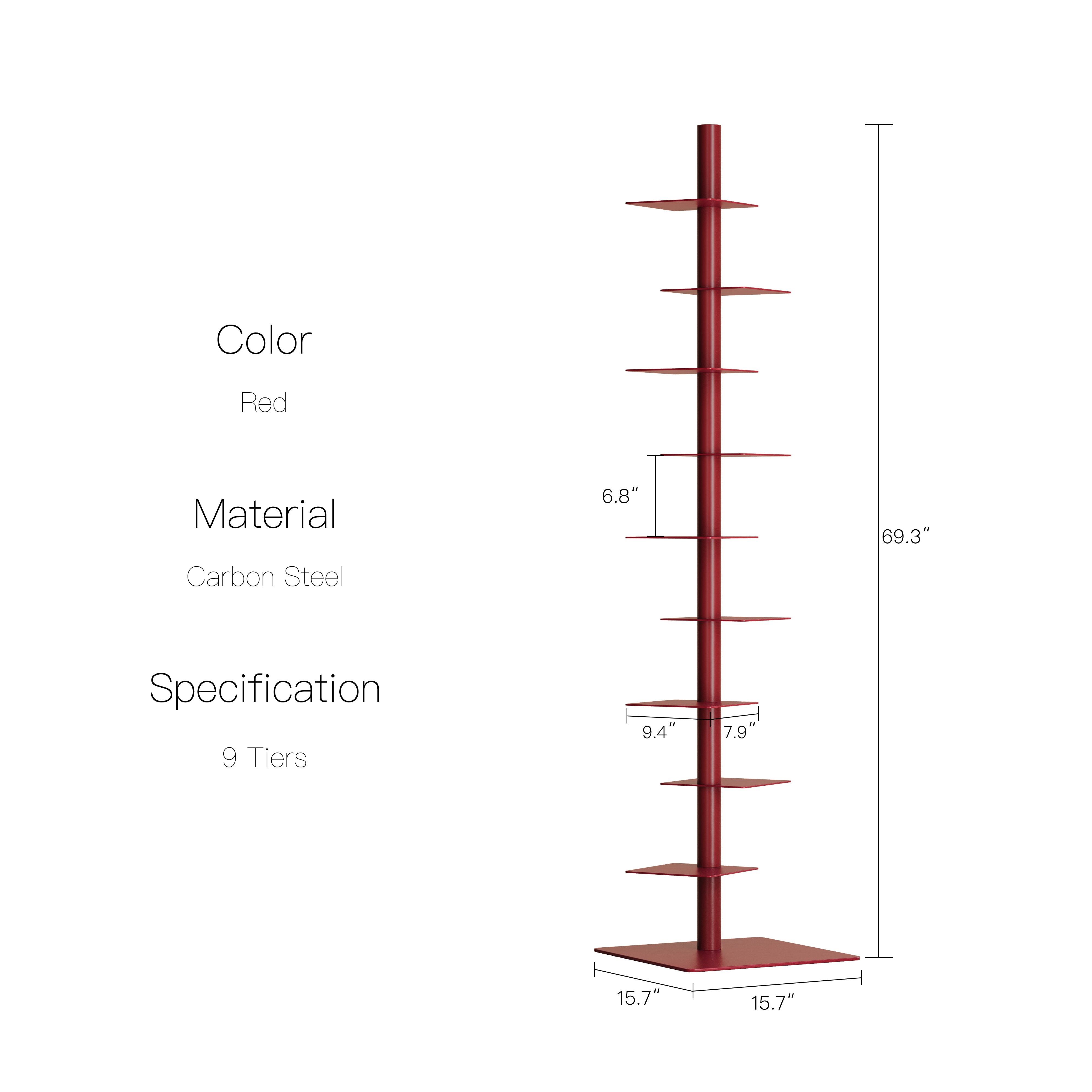 YOWOS Atlas Invisible Bookshelf