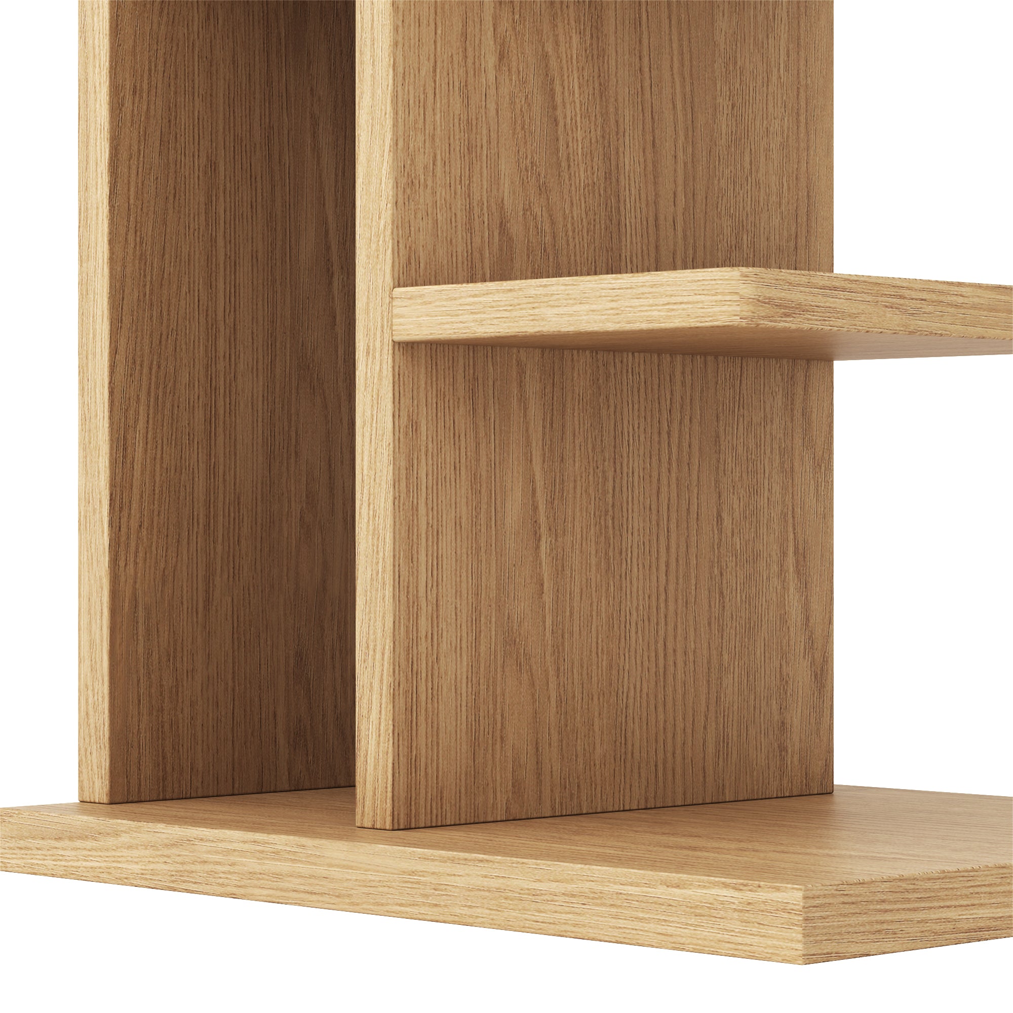 YOWOS Chiaroscuro Series Mirage 9-Tier Vertical Invisible Bookshelf